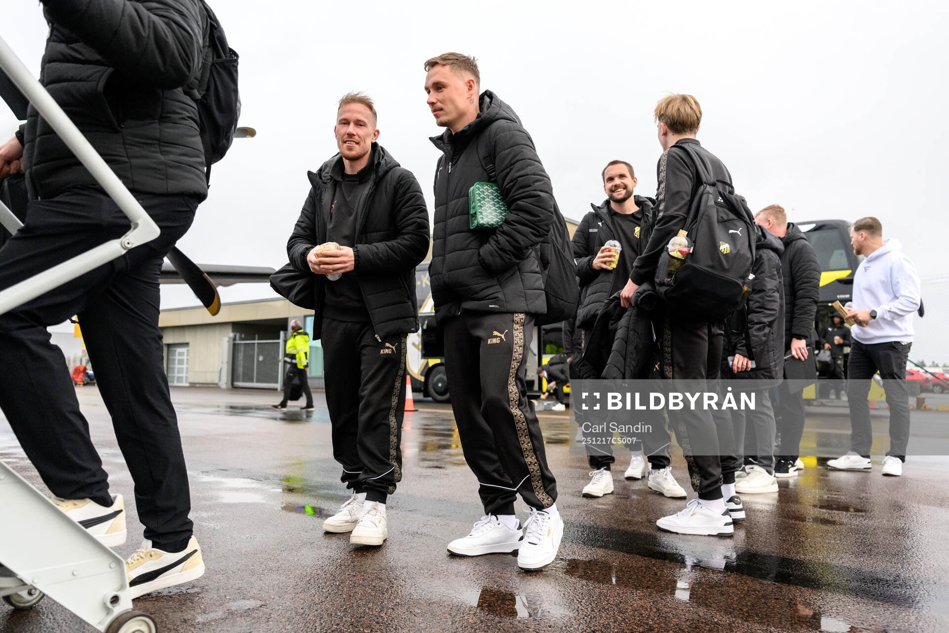 Mikkel Rygaard Jensen, Jacob Barrett Laursen and goalkeeper