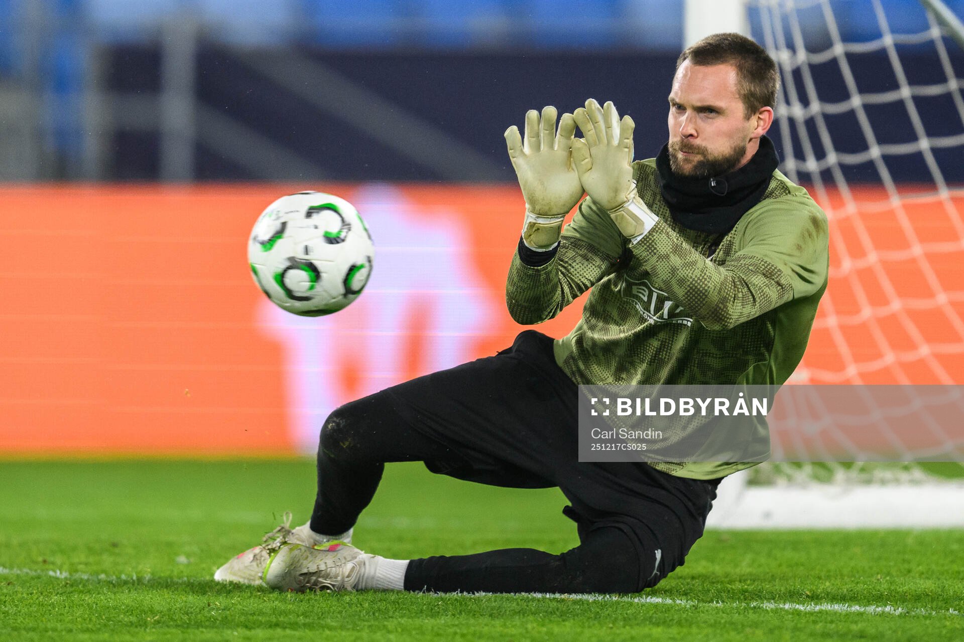 goalkeeper Oscar Jansson of Häcken