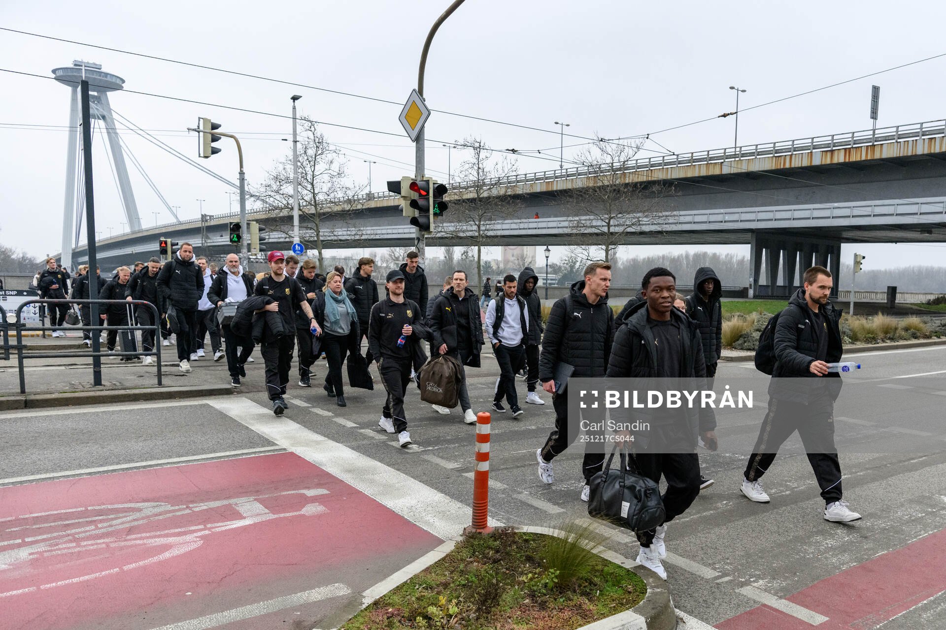 Players and staff of Häcken