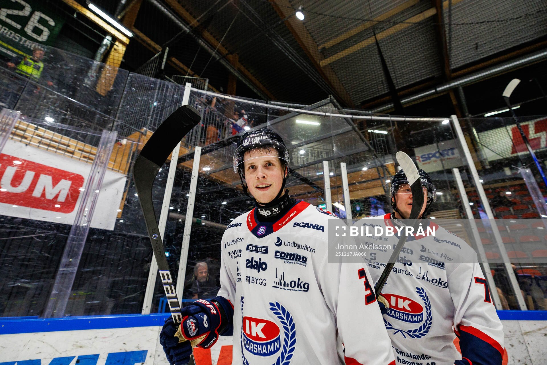 Oskarshamns Ludvig Östman jublar