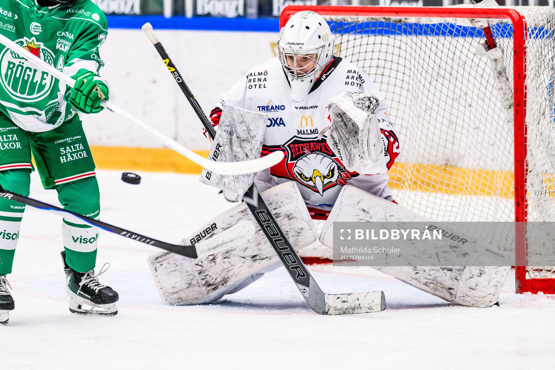 Rögles målvakt Viktorie Svejdova
