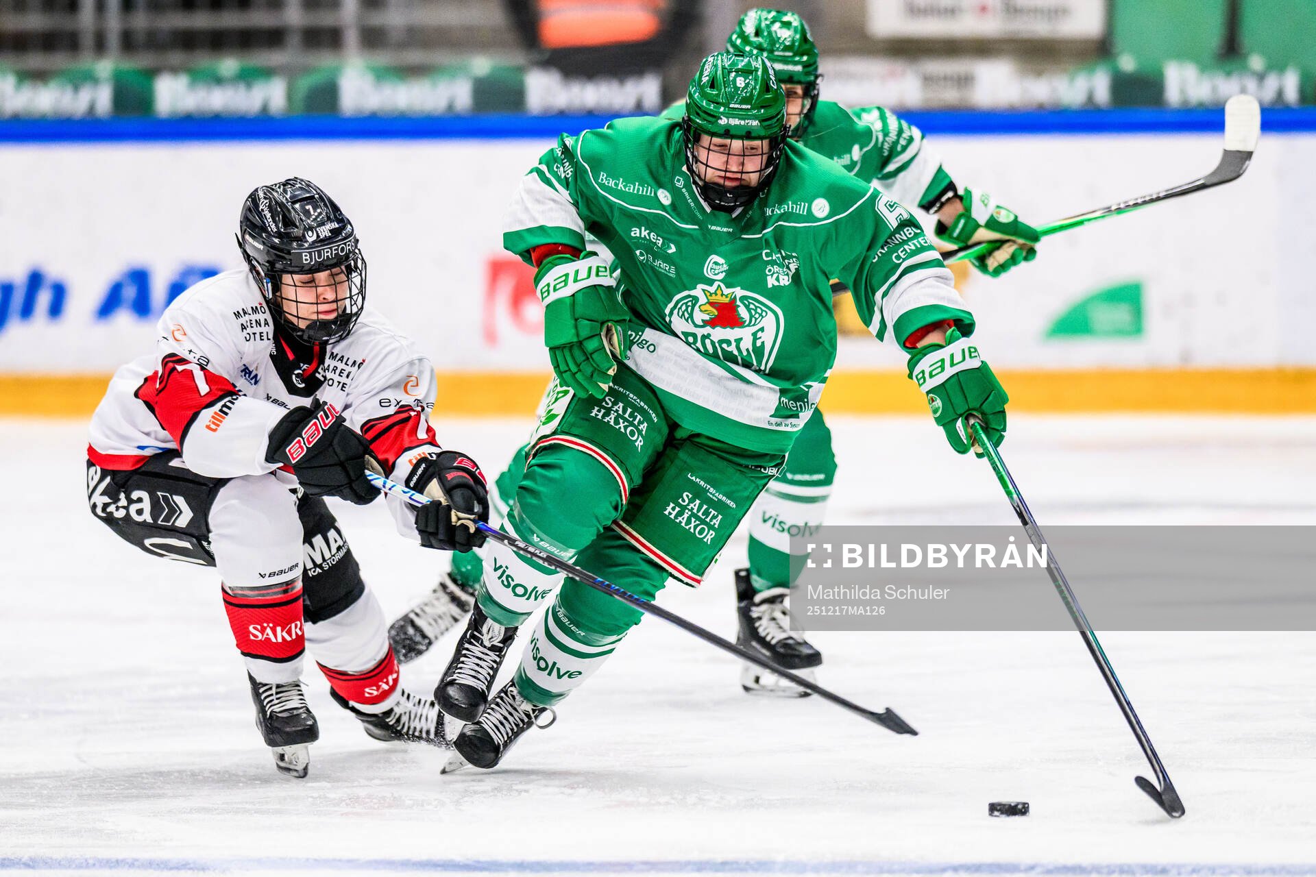 Malmös Vega Munhoz och Rögles Margot Huot-Marchand