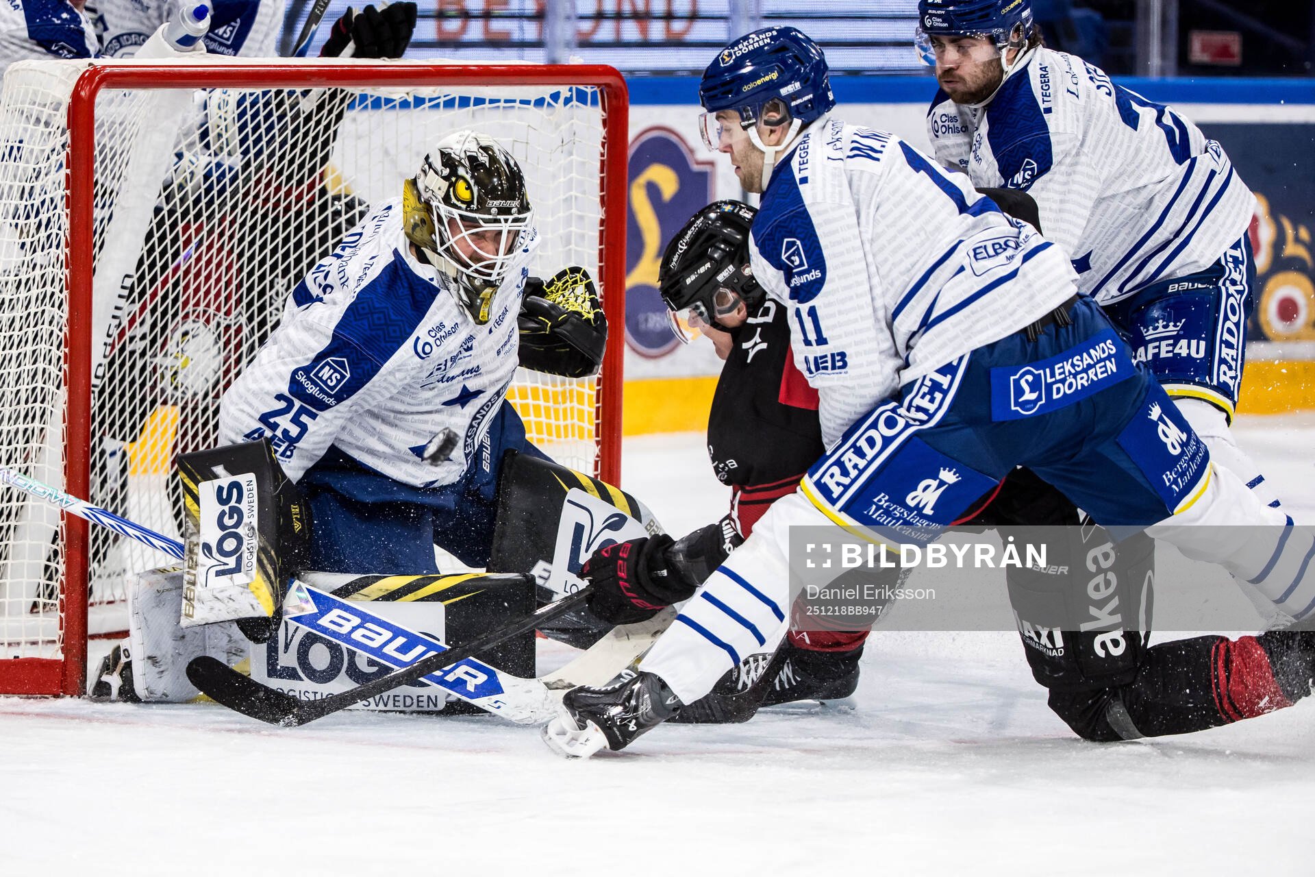 Leksands målvakt Robin Christoffersson