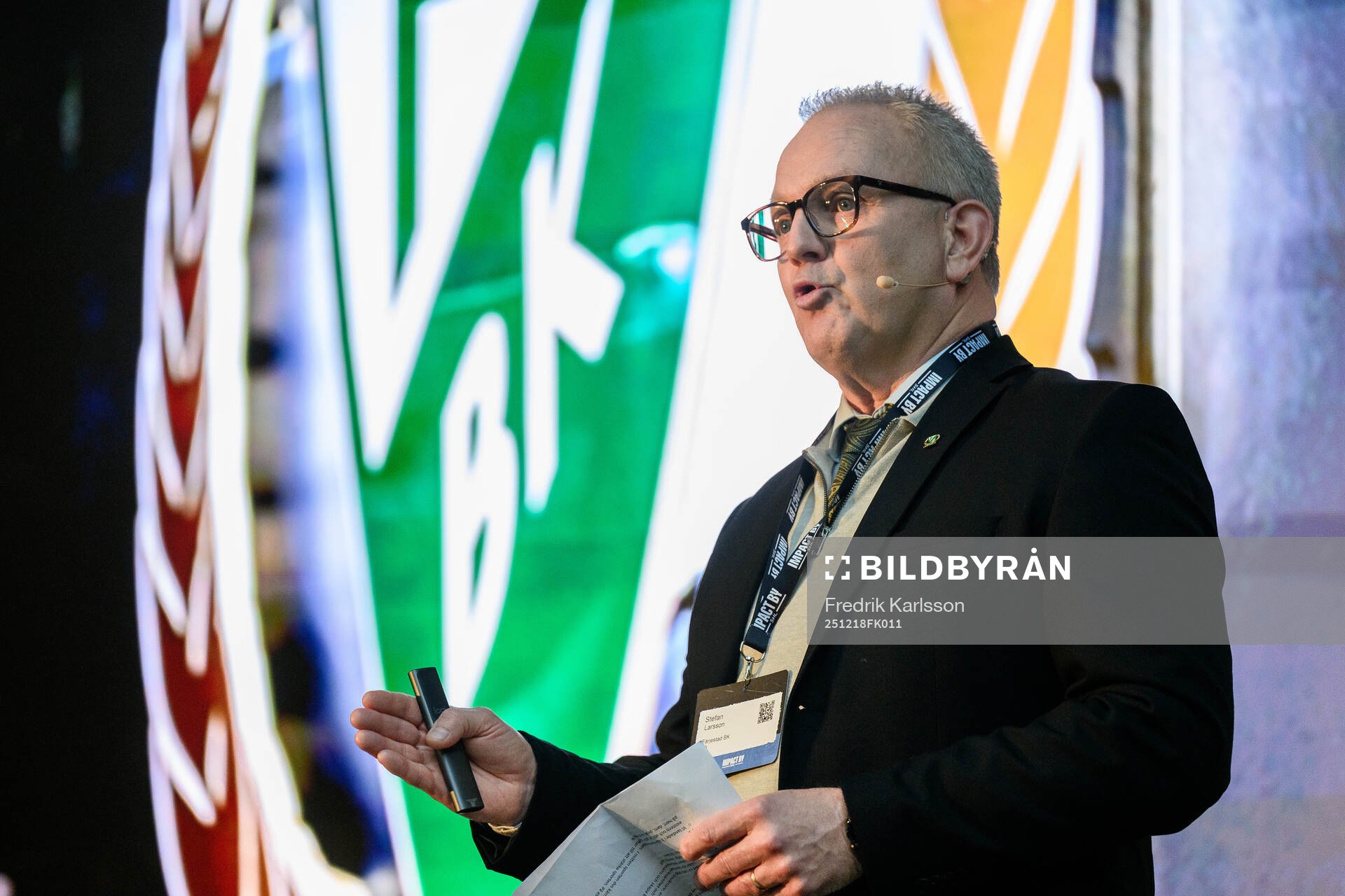 Stefan Larsson, vd för Färjestad BK