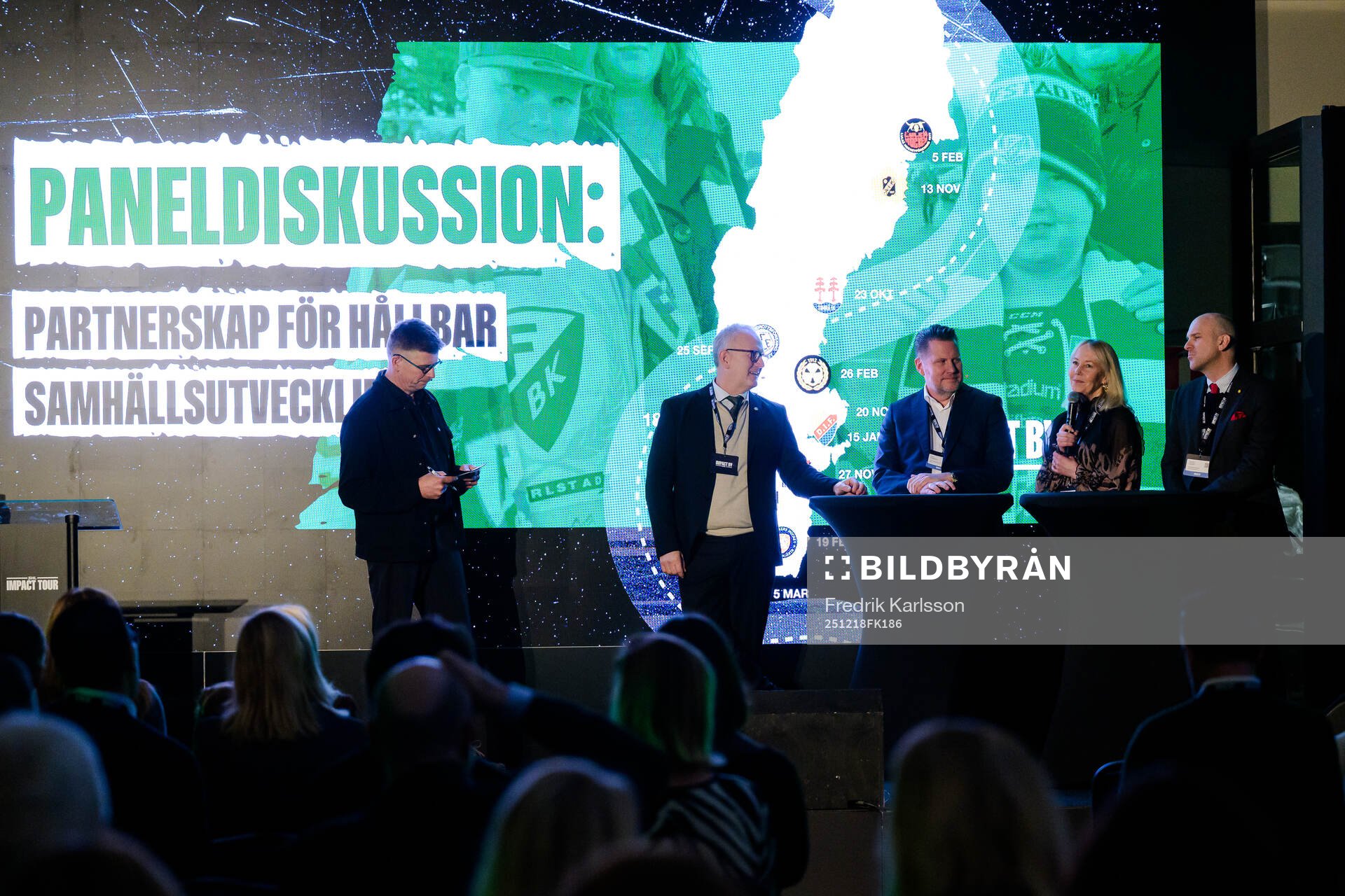 Paneldebatt med Stefan Larsson VD Färjestad BK, Lars
