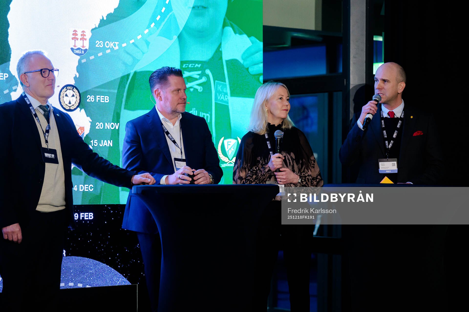 Paneldebatt med Stefan Larsson VD Färjestad BK, Lars