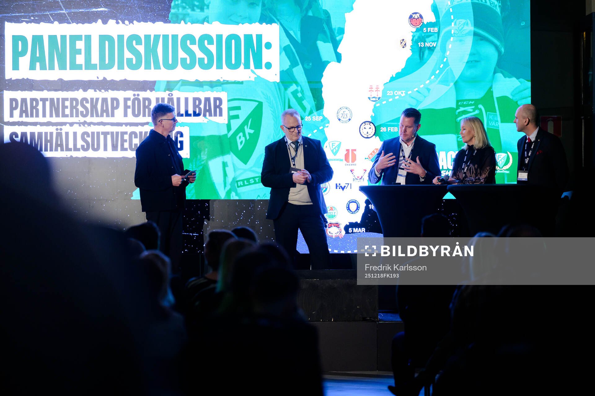 Paneldebatt med Stefan Larsson VD Färjestad BK, Lars