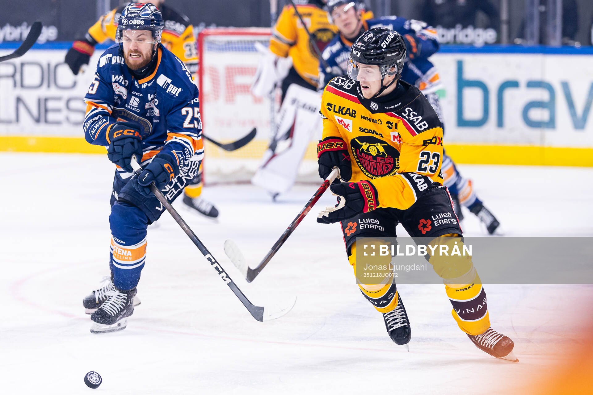 Växjös Lucas Elvenes och Luleås Jesper Sellgren
