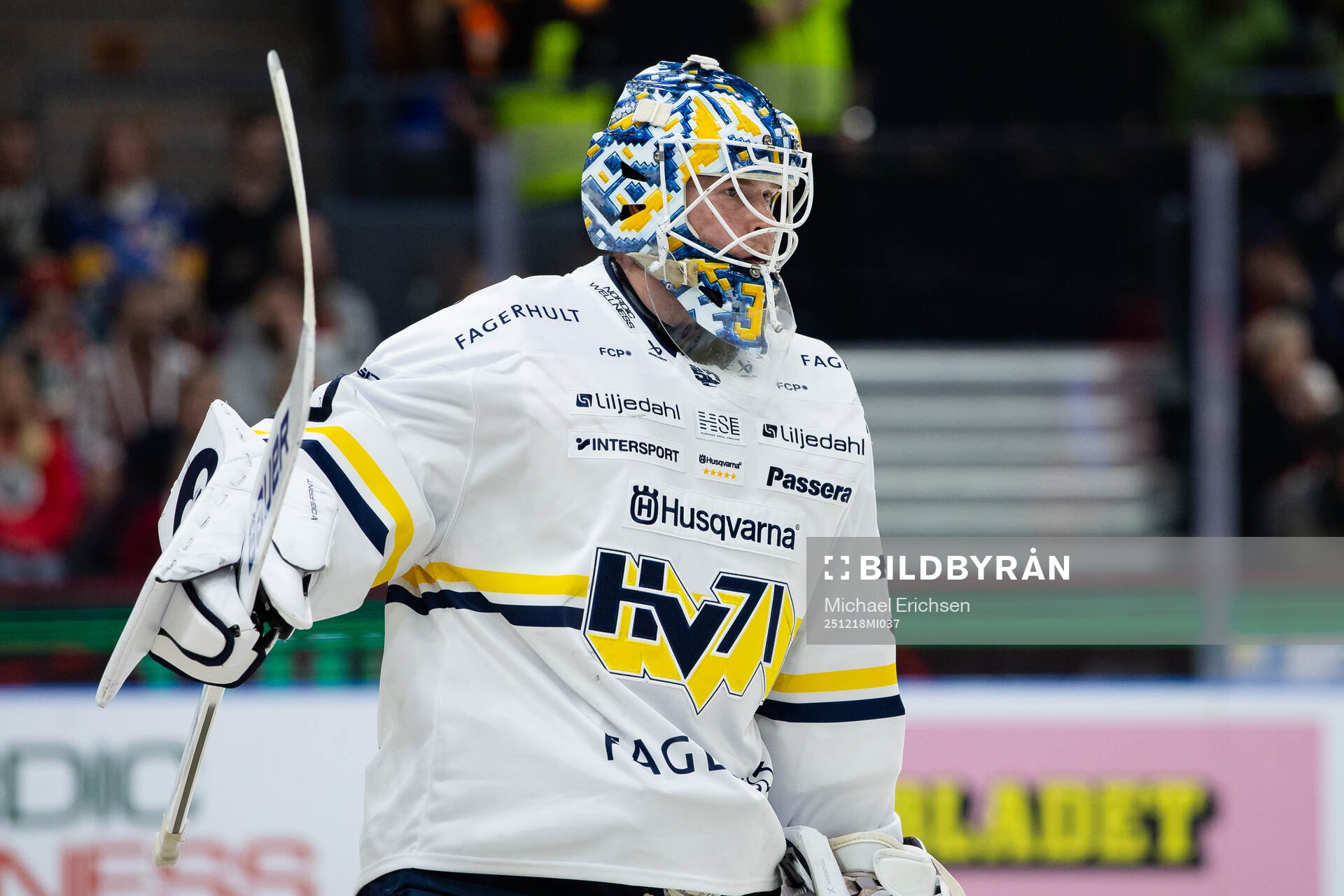 HV71s målvakt Lassi Lehtinen