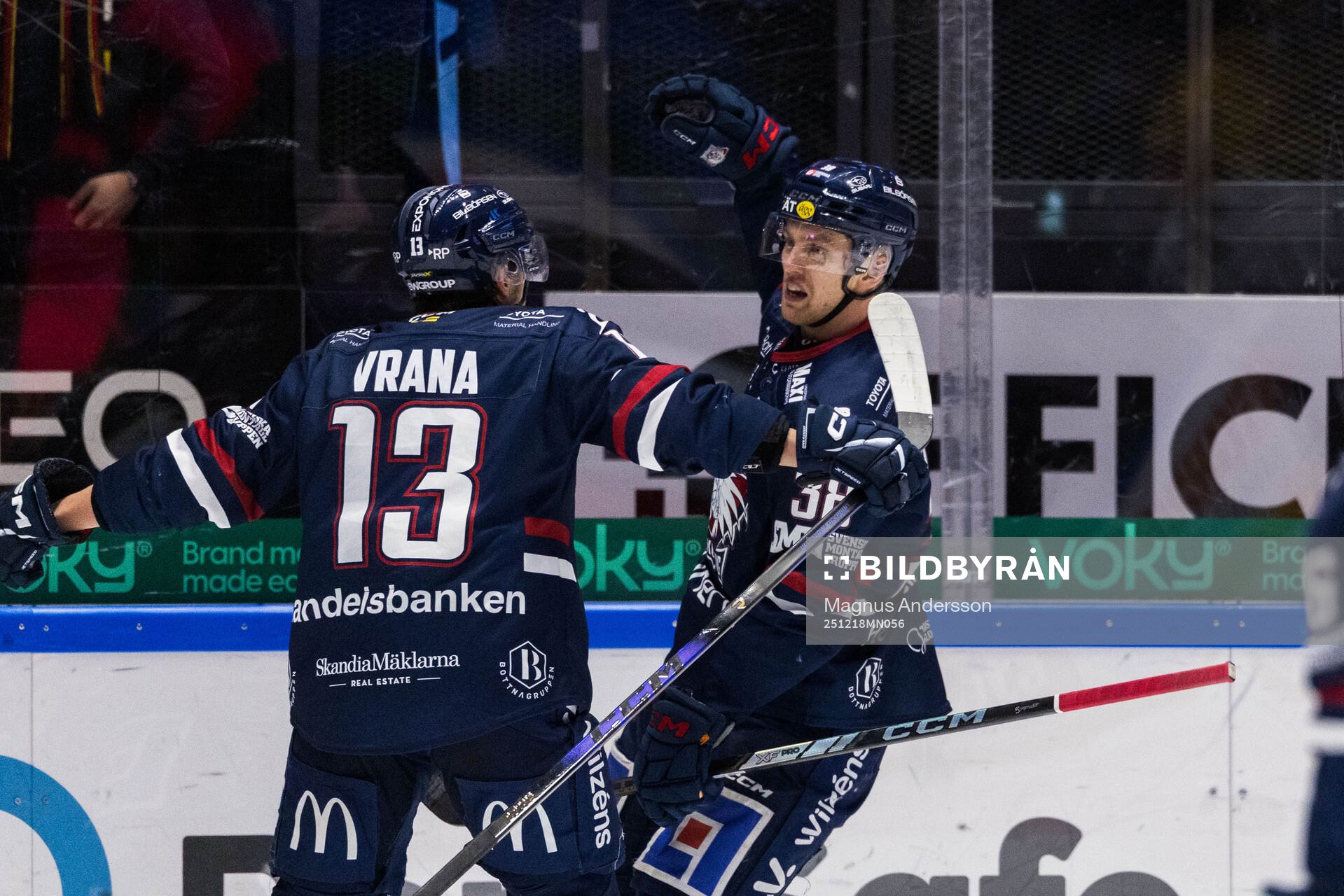 Linköpings Johan Södergran jublar