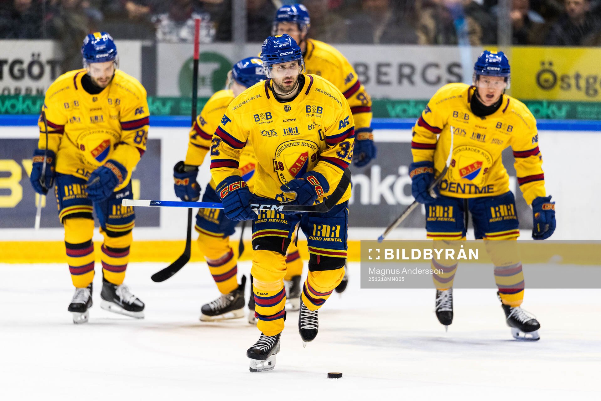 Djurgårdens Marcus Krüger jublar