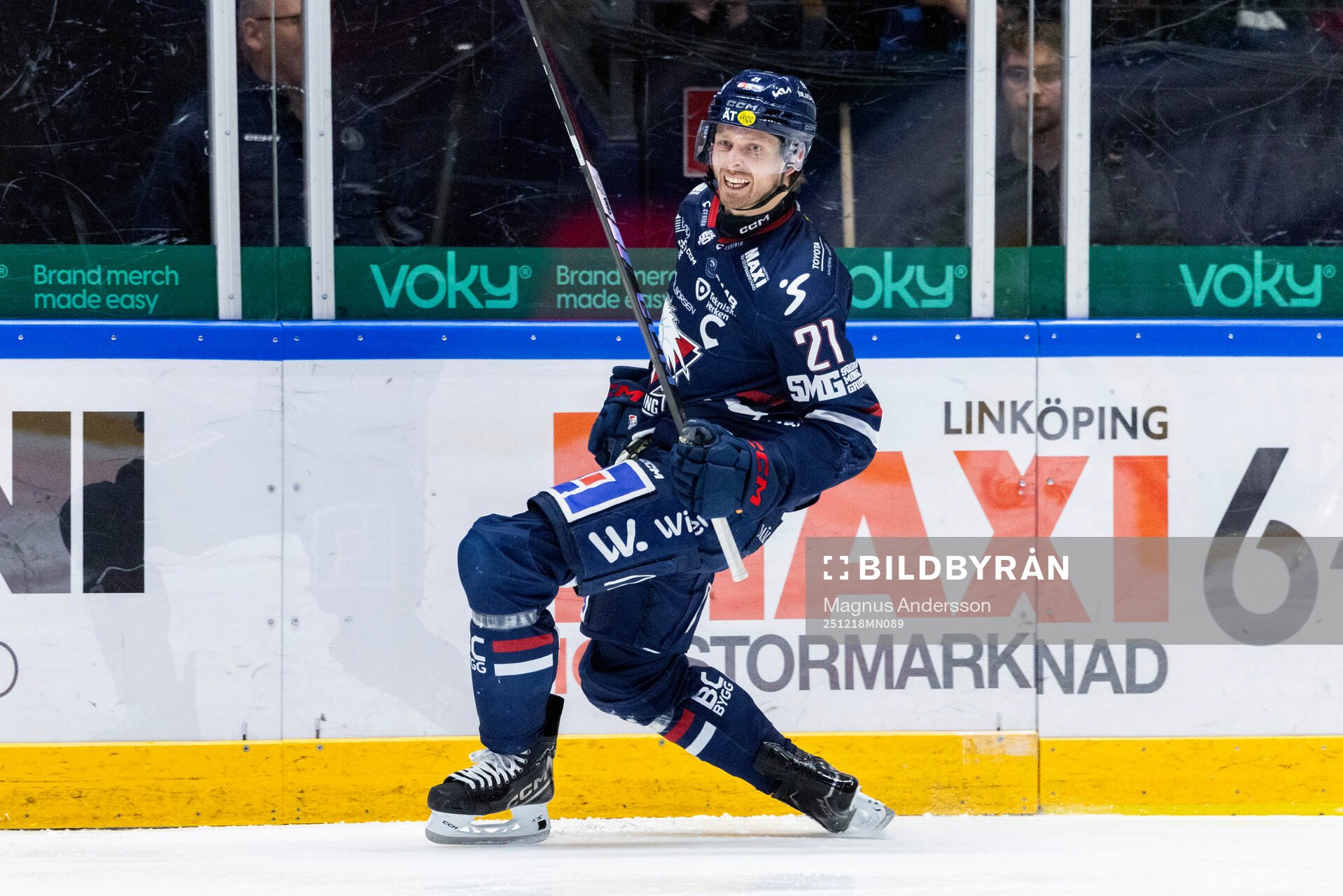 Linköpings Christoffer Ehn jublar