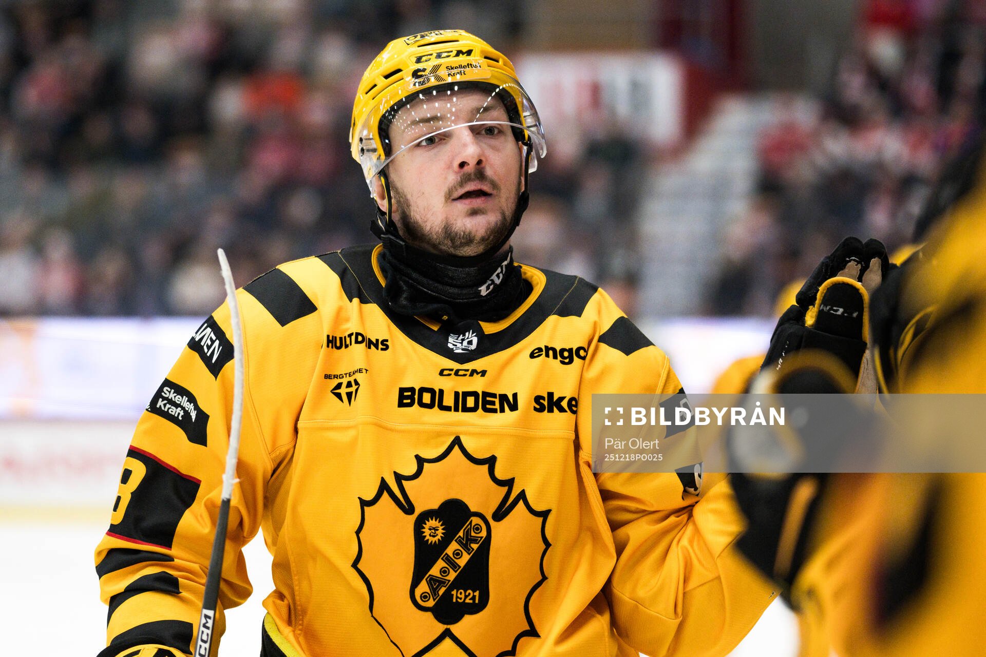 Skellefteås Oliver Okuliar jublar