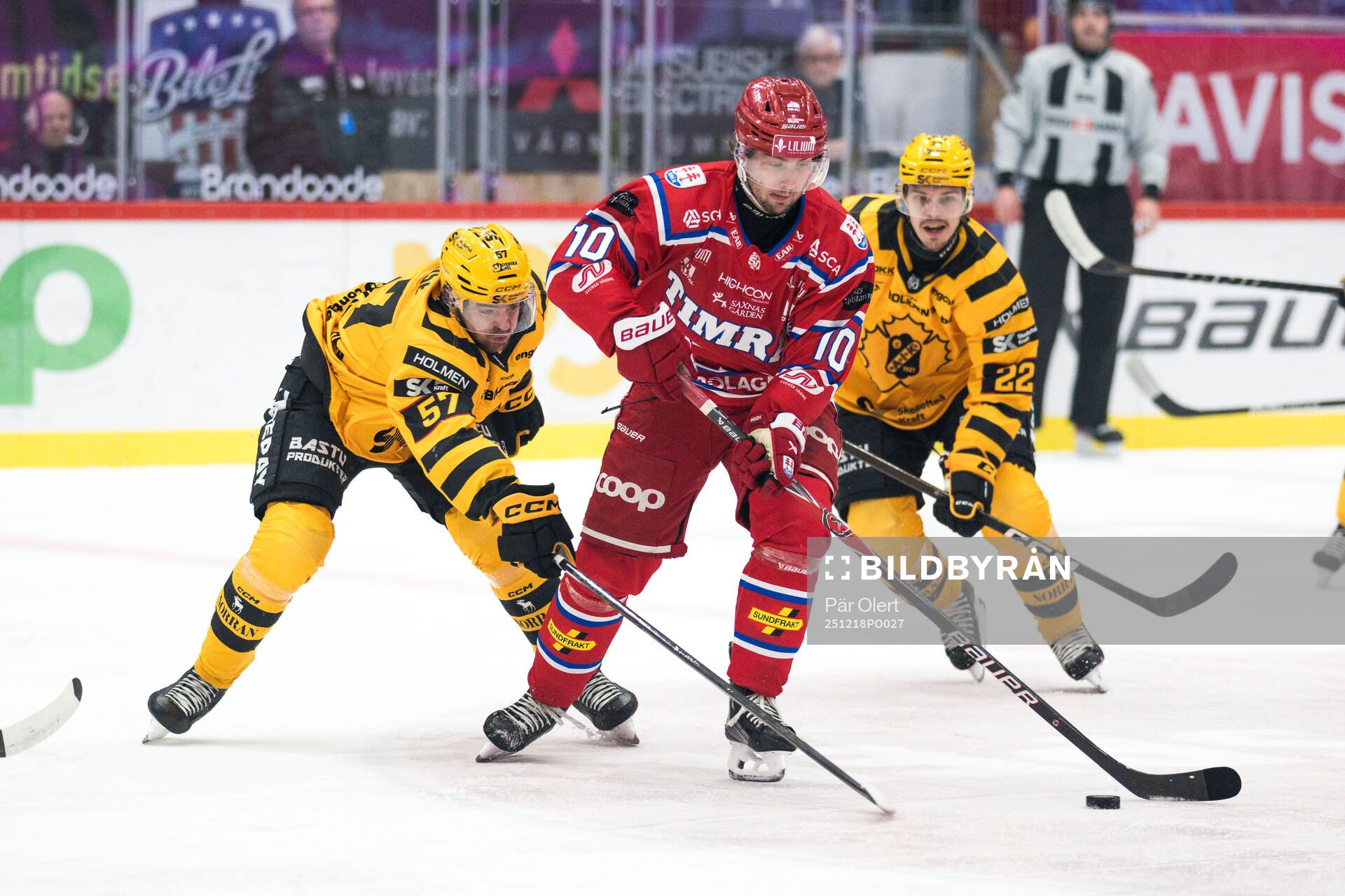 Skellefteås Emil Djuse och Timrås David Lilja
