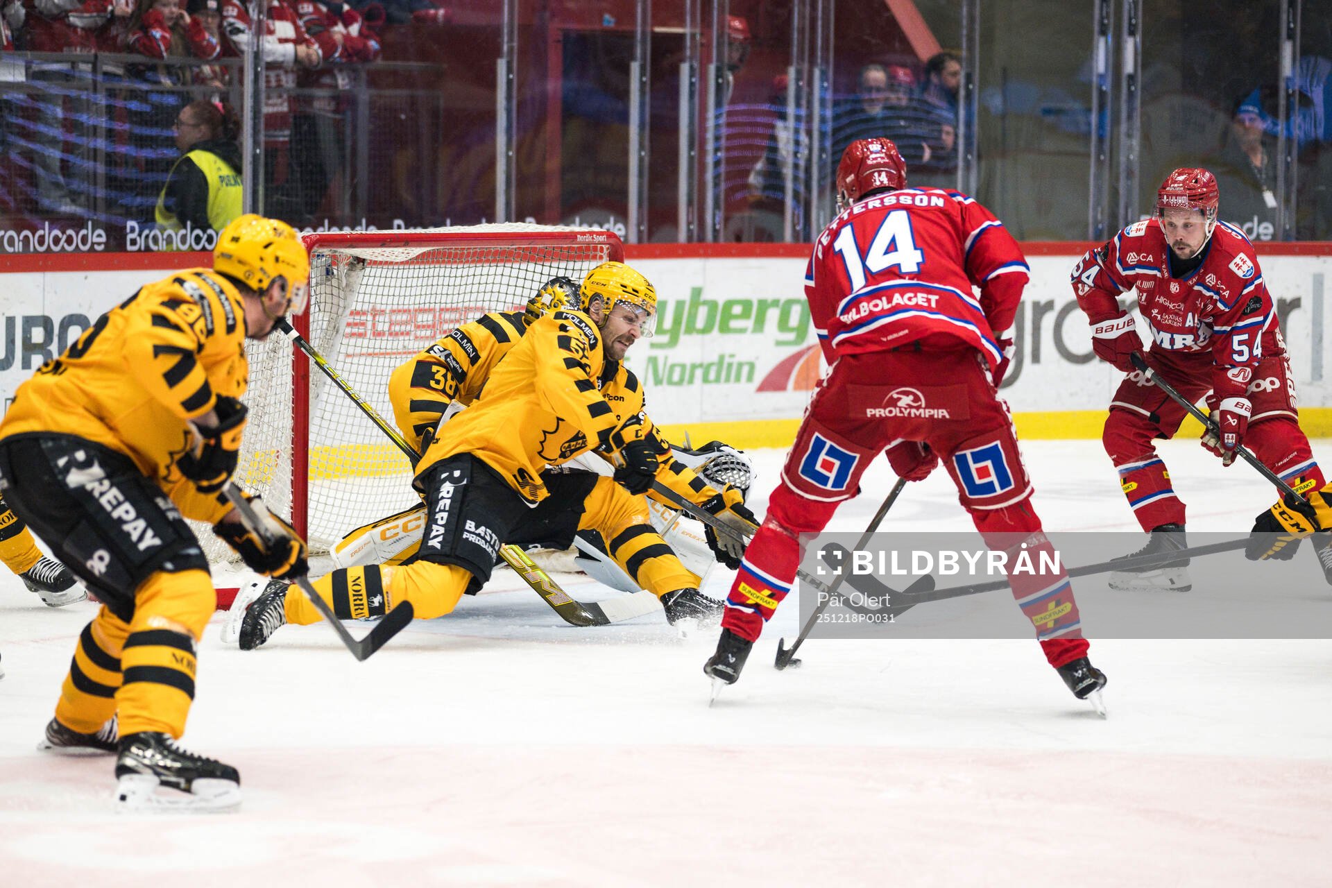Skellefteås Arvid Lundberg och Timrås Emil Pettersson