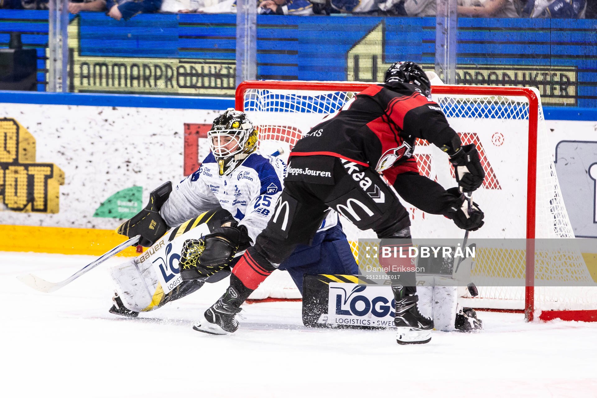 Malmö Redhawks Robin Hanzl avgör 2-3 på straff bakom
