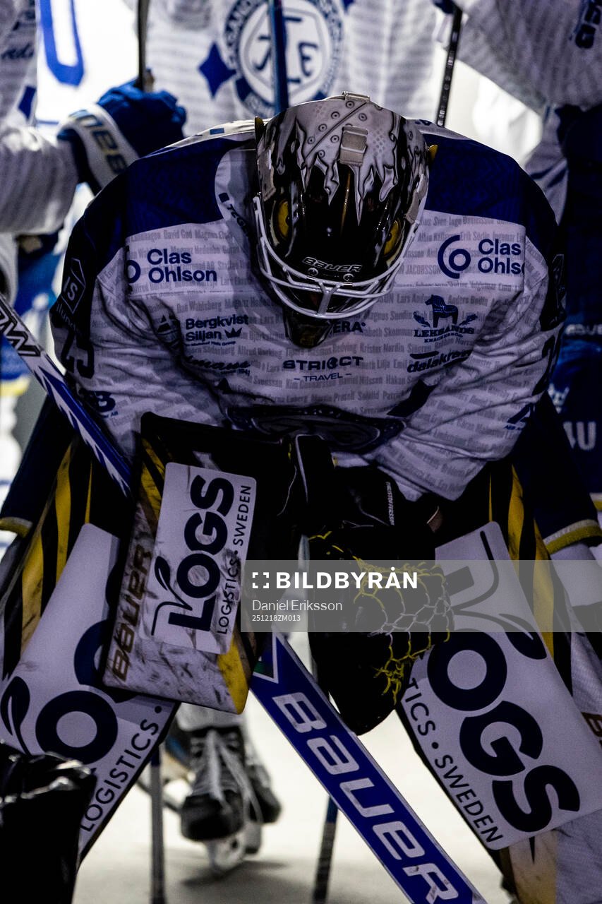 Leksands målvakt Robin Christoffersson