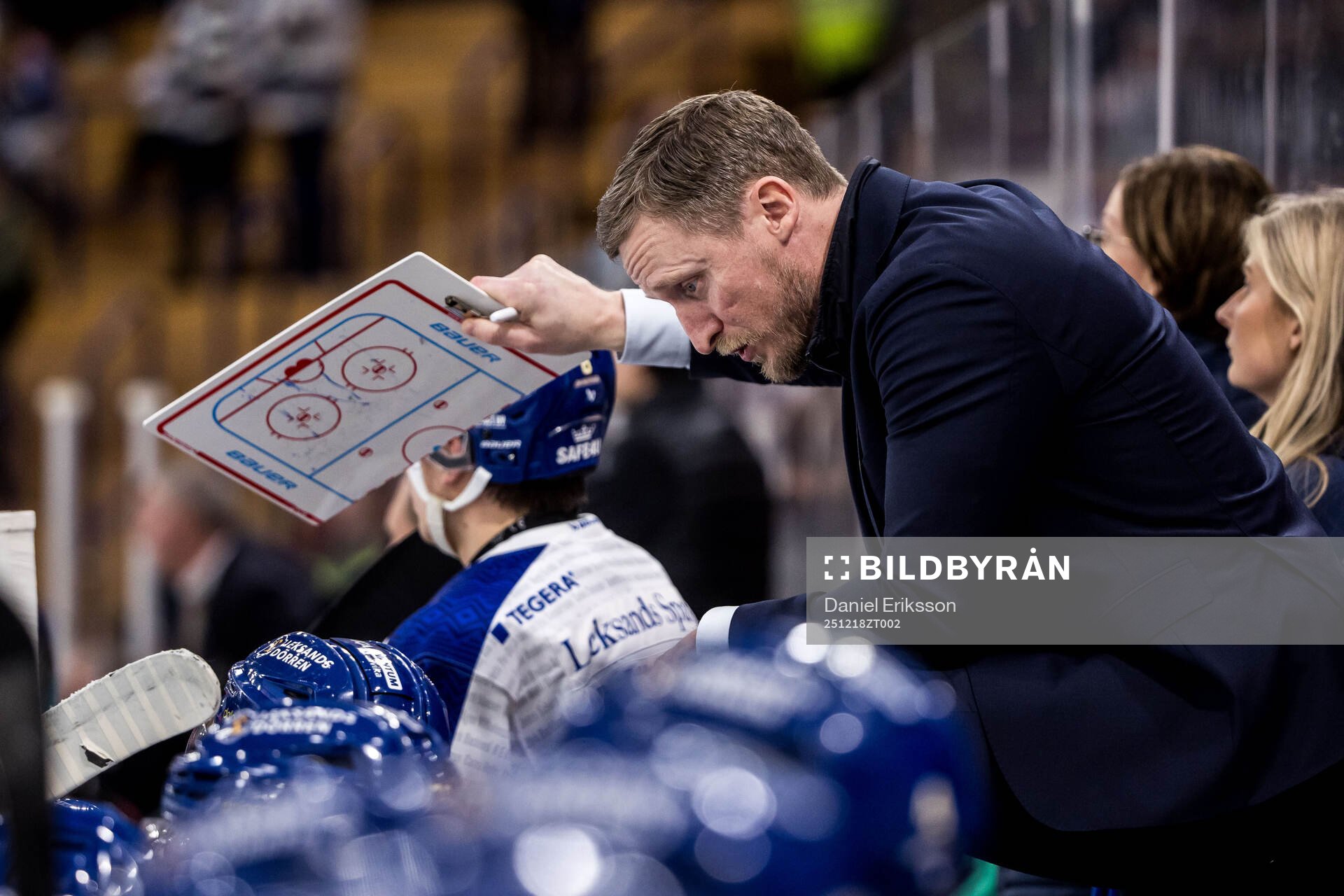 Leksands assisterande tränare David Printz