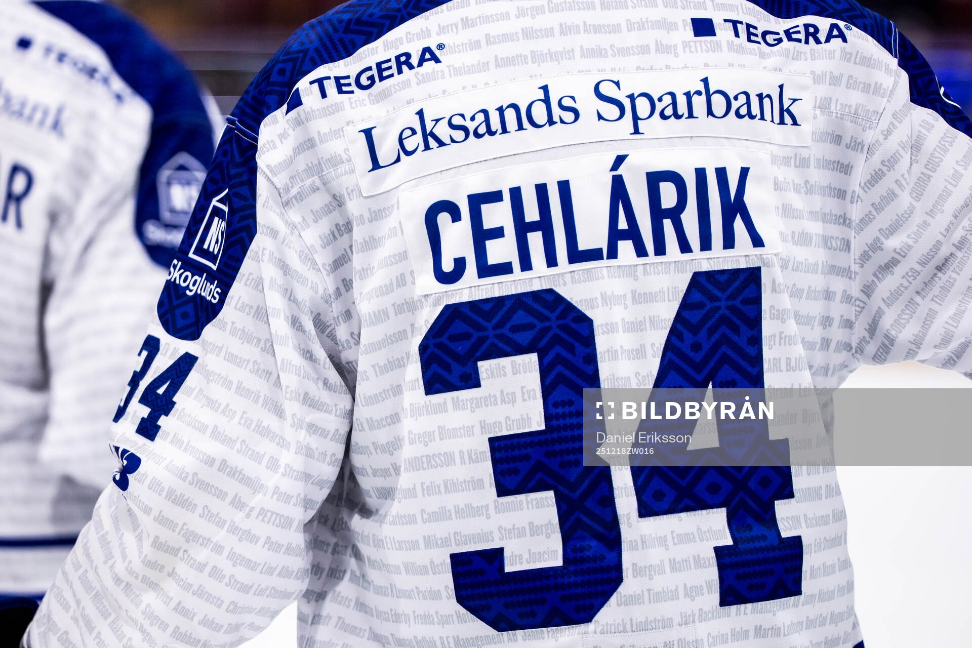 Leksands Peter Cehlarik tröja