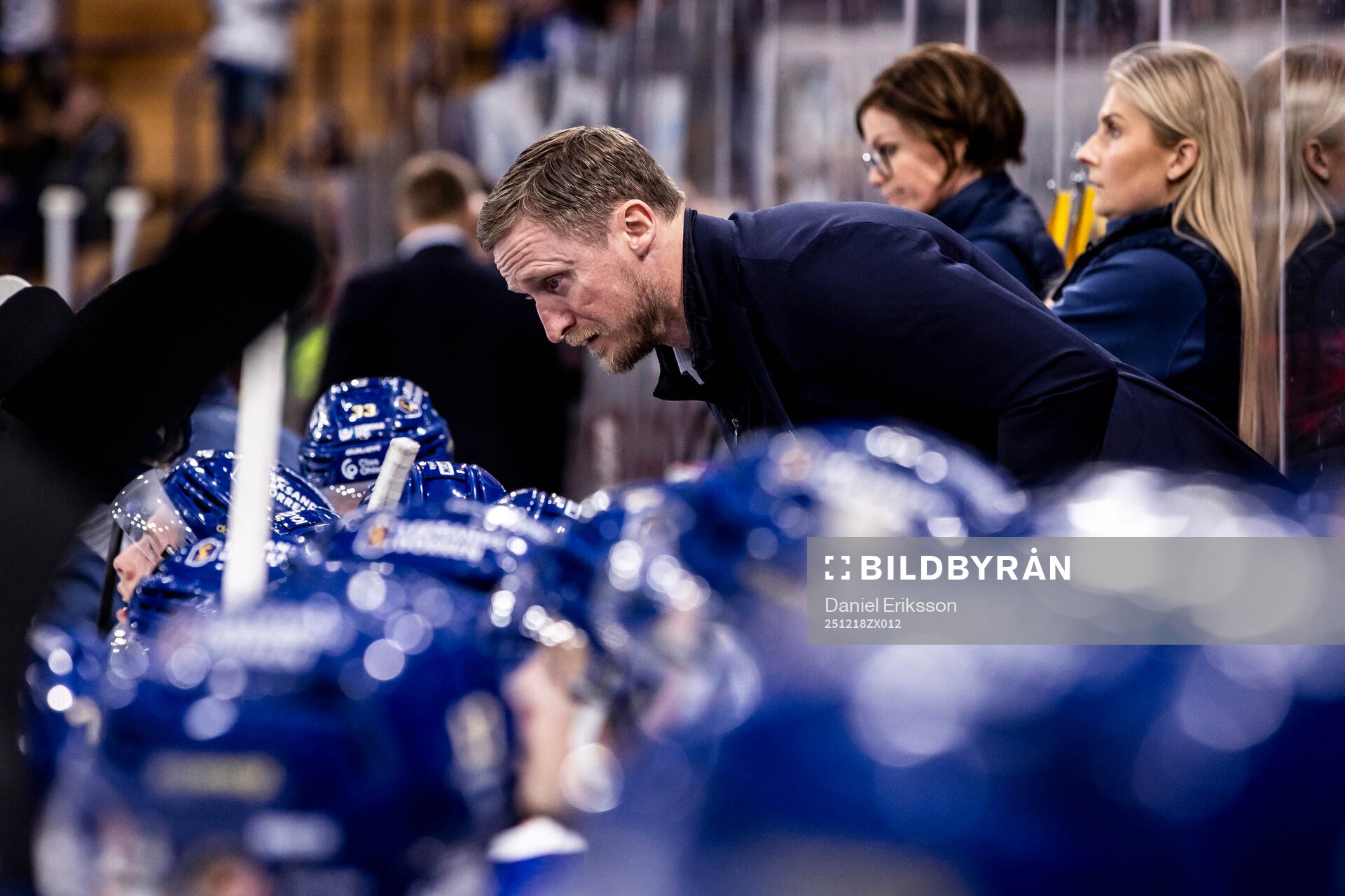 Leksands assisterande tränare David Printz
