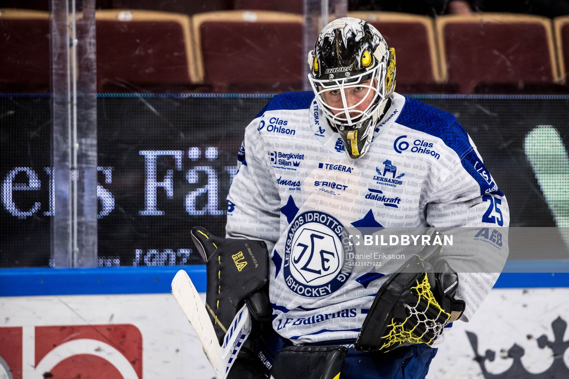 Leksands målvakt Robin Christoffersson