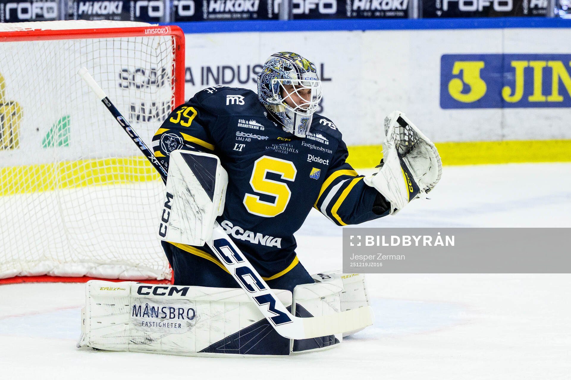 Södertäljes målvakt Oliver Håkansson