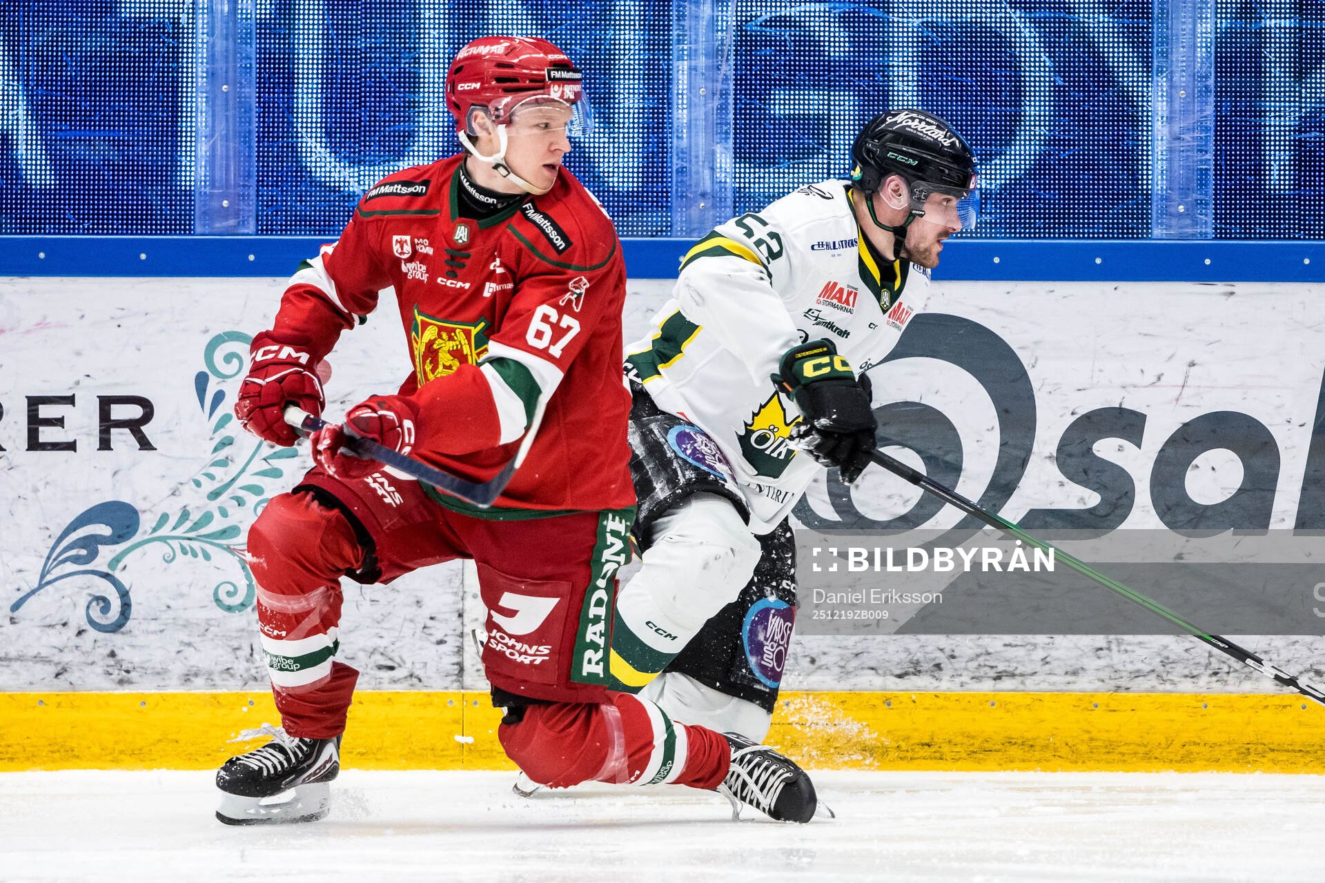 Moras Jesper Norbäck och Östersunds Samuel Solem