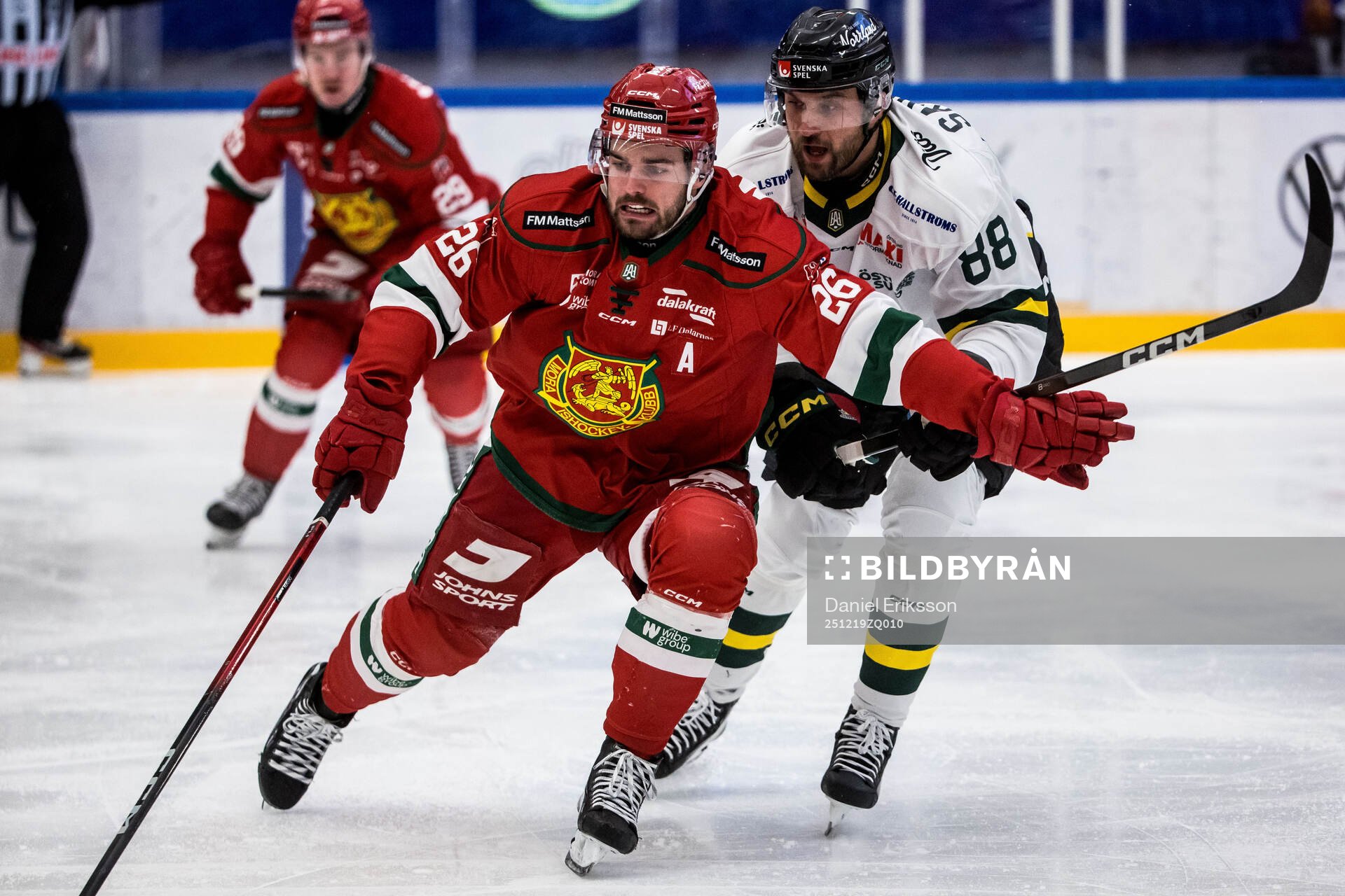 Moras Arvid Degerstedt och Östersunds Eero Savilahti