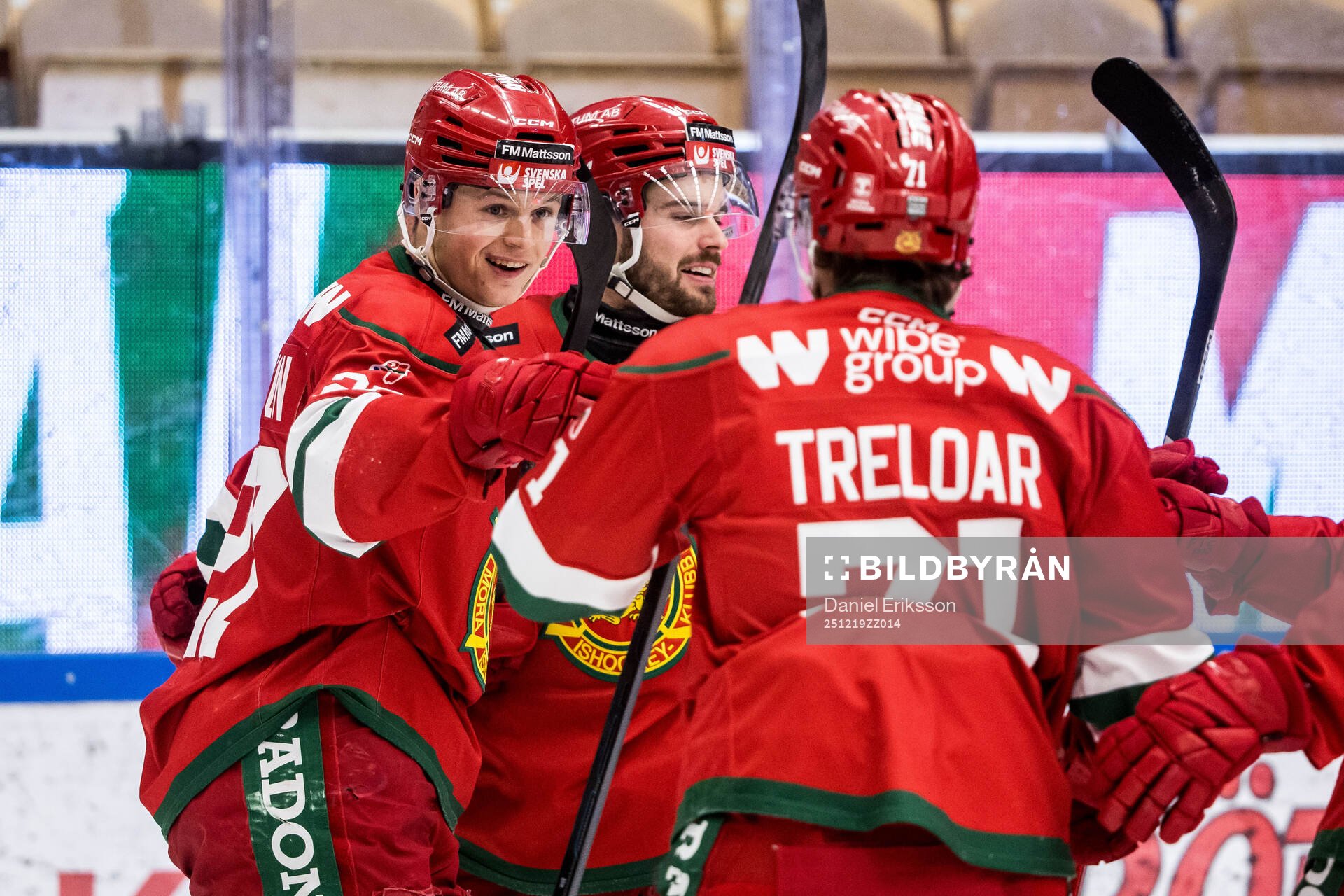 Moras Hampus Larsson jublar