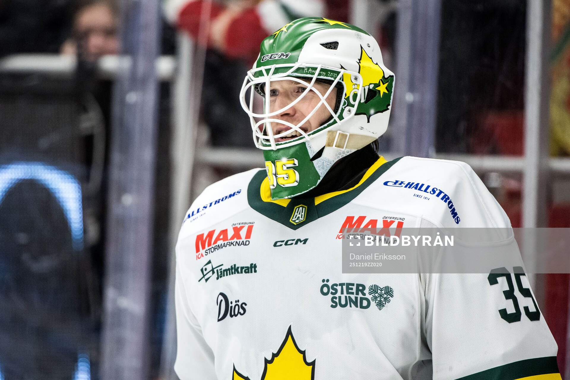 Östersunds målvakt Daniel Rosengren