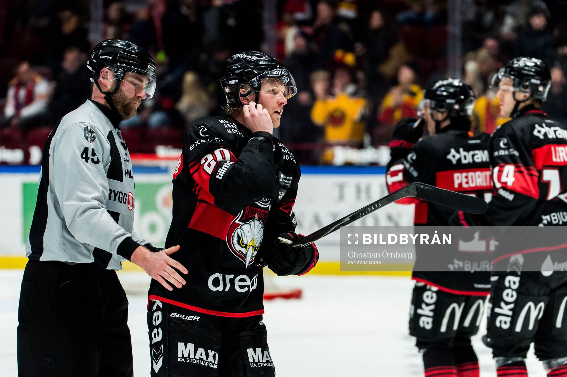 Malmö Redhawks Thomas Berg Paulsen i bråk