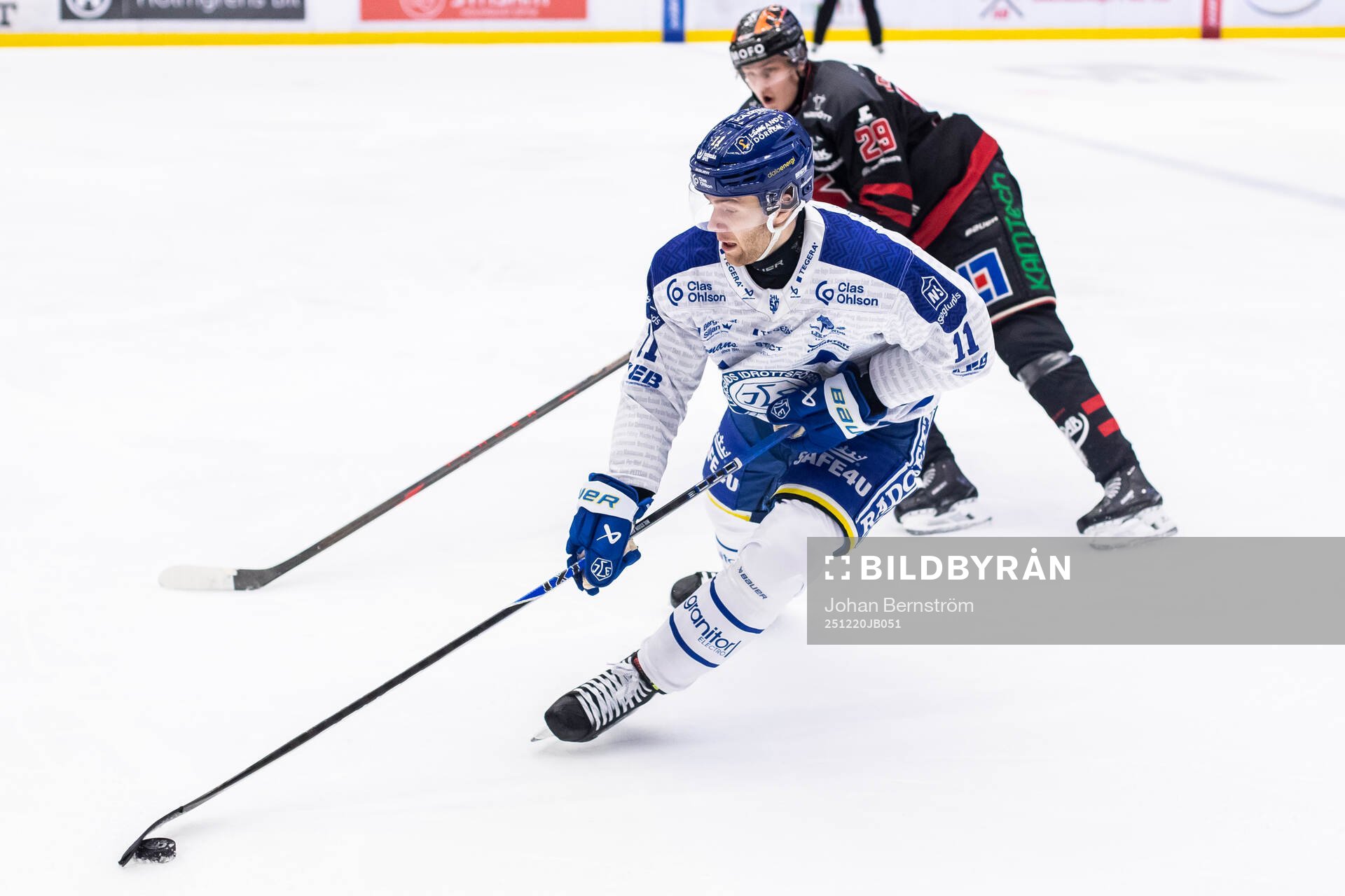 Leksands Wiktor Nilsson och Milton Oscarson