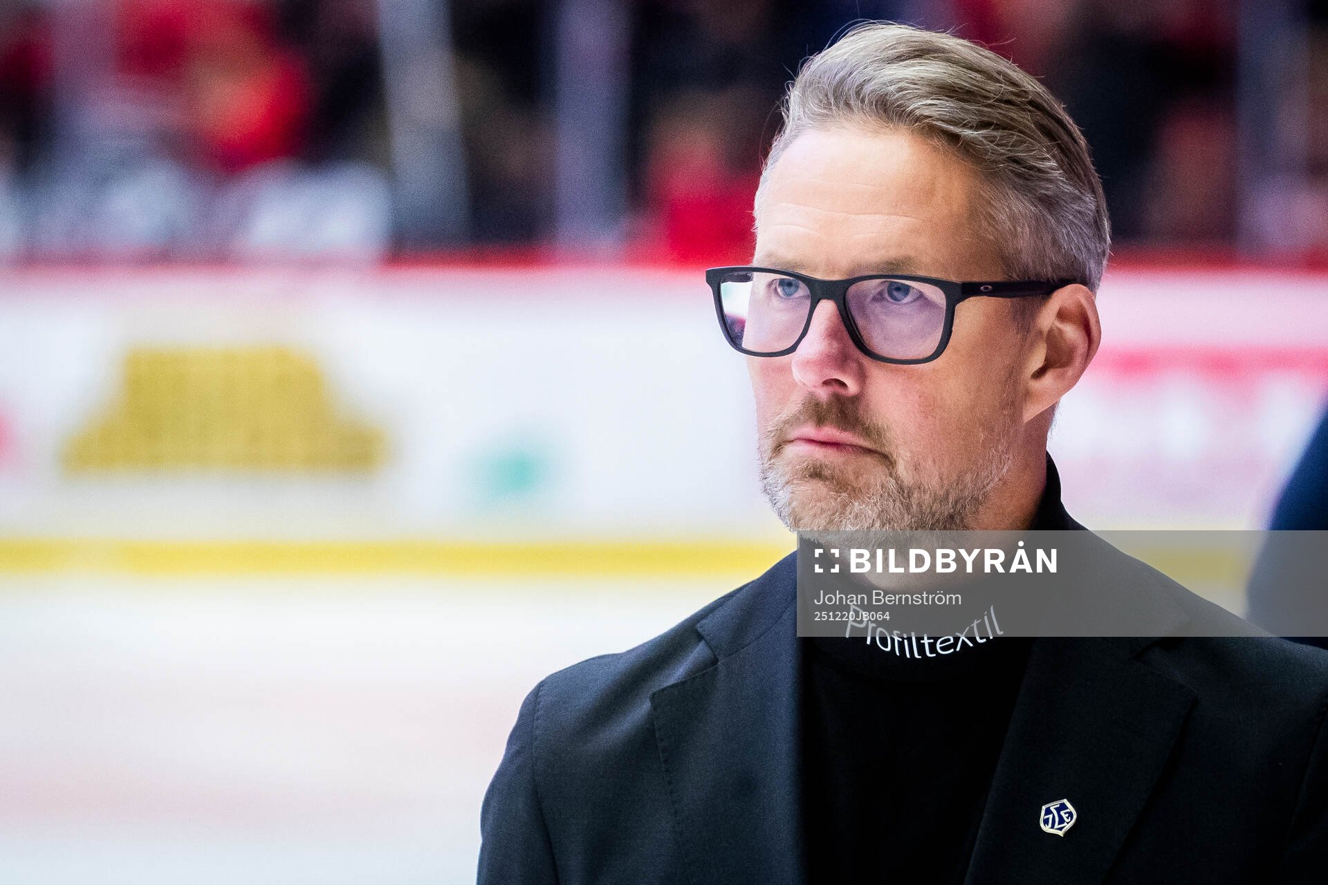 Leksands tränare Johan Hedberg