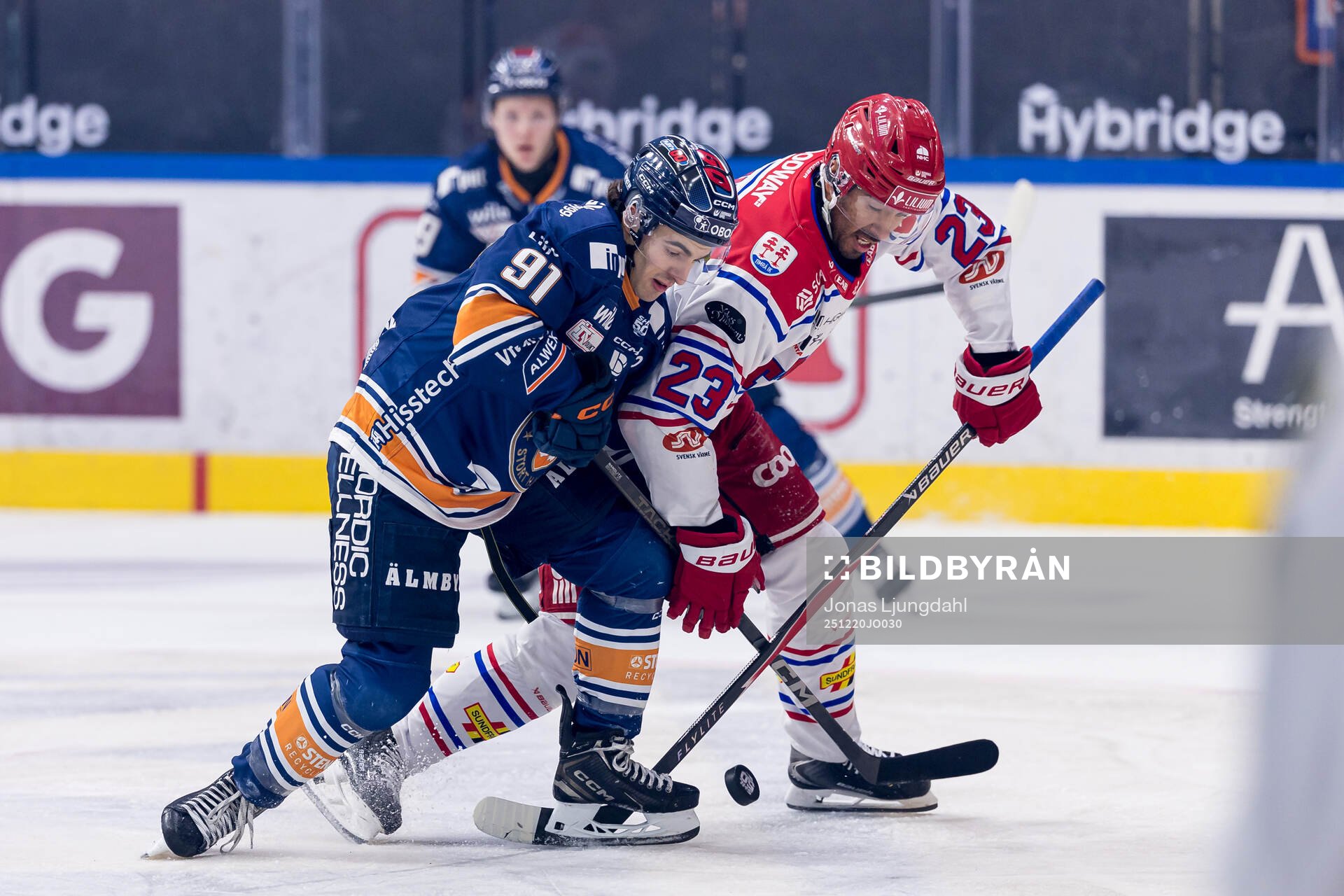 Växjös Felix Robert och Timrås Jeremy Boyce-Rotevall