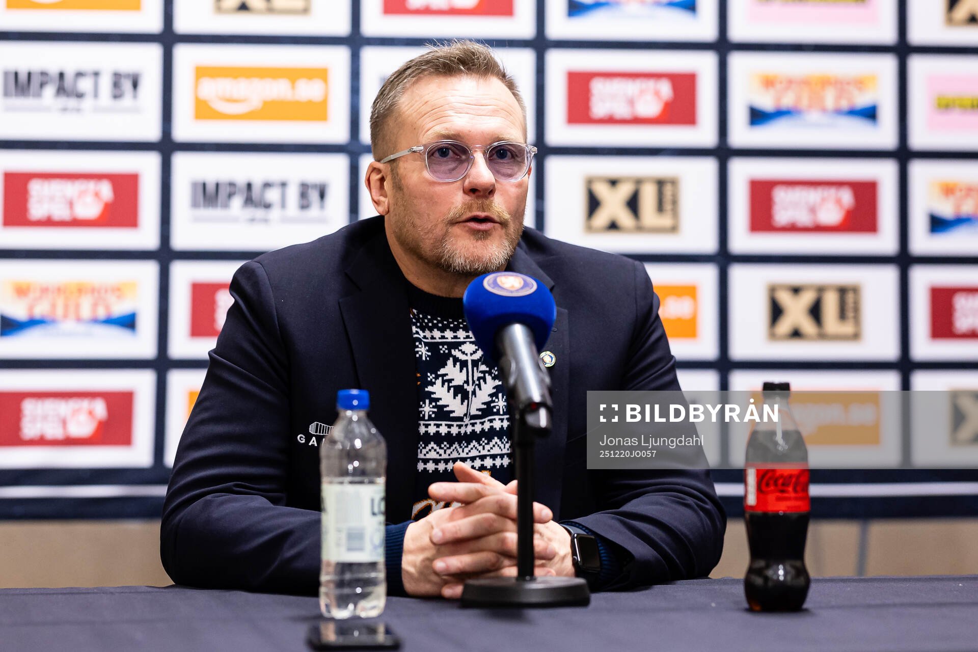 Växjös assisterande tränare Joakim Fagervall på