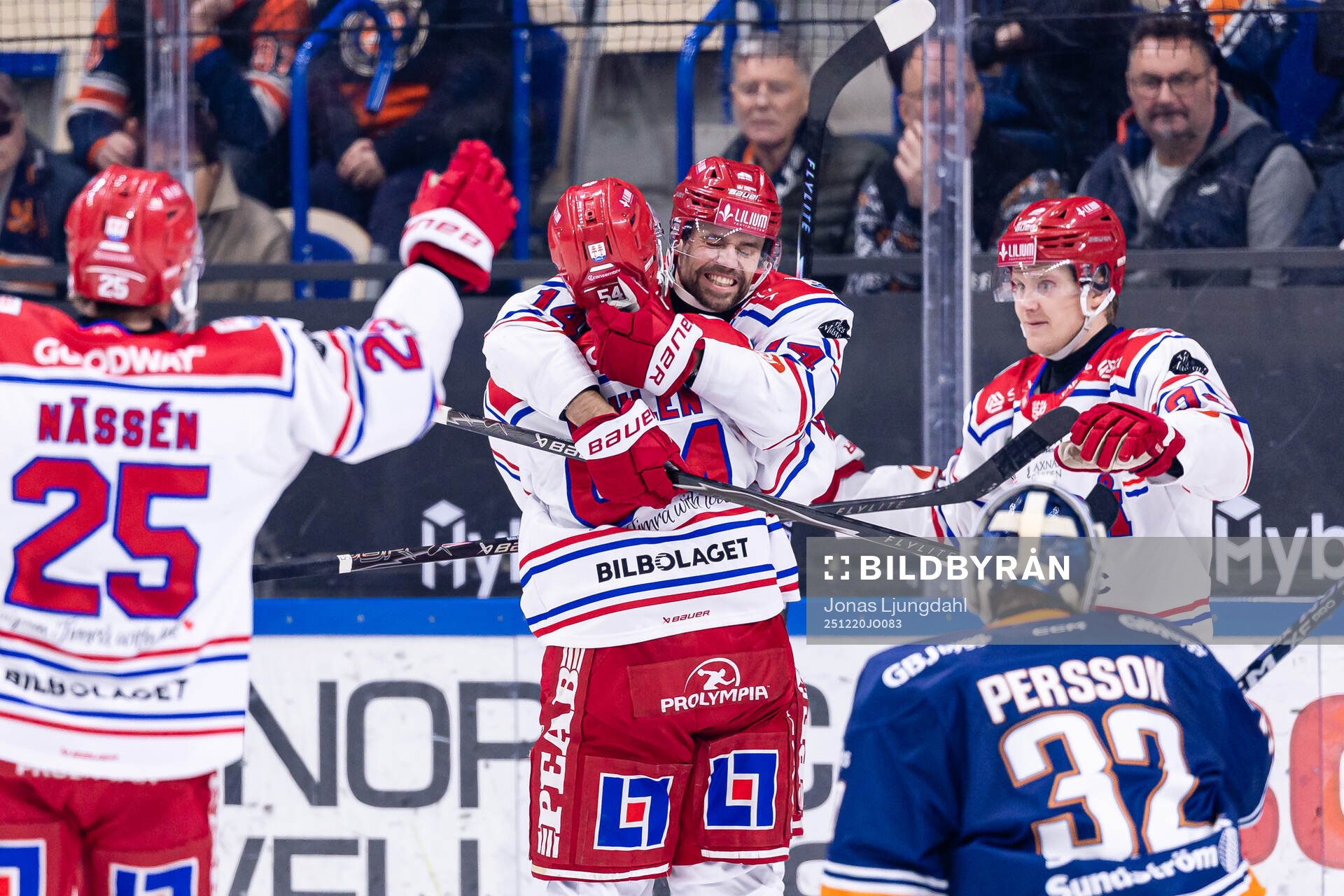 Timrås Jonathan Dahlén, Emil Pettersson  och Sebastian