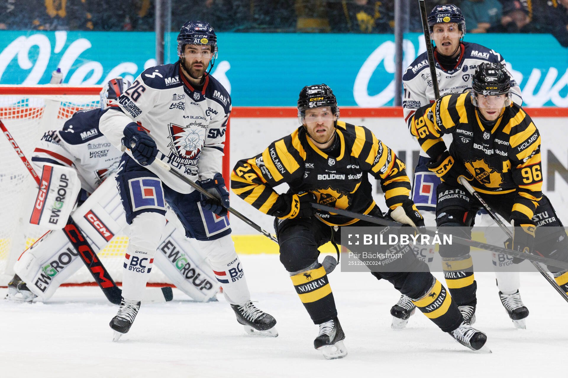 Linköpings Max Martin och Skellefteås Oscar Lindberg