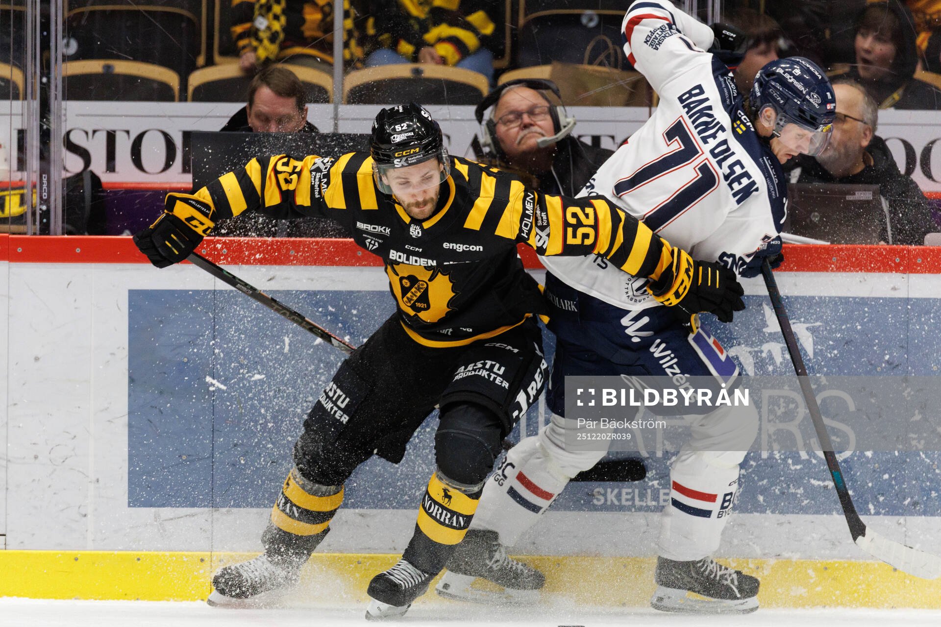Skellefteås Arvid Lundberg och Linköpings Eskild Bakke