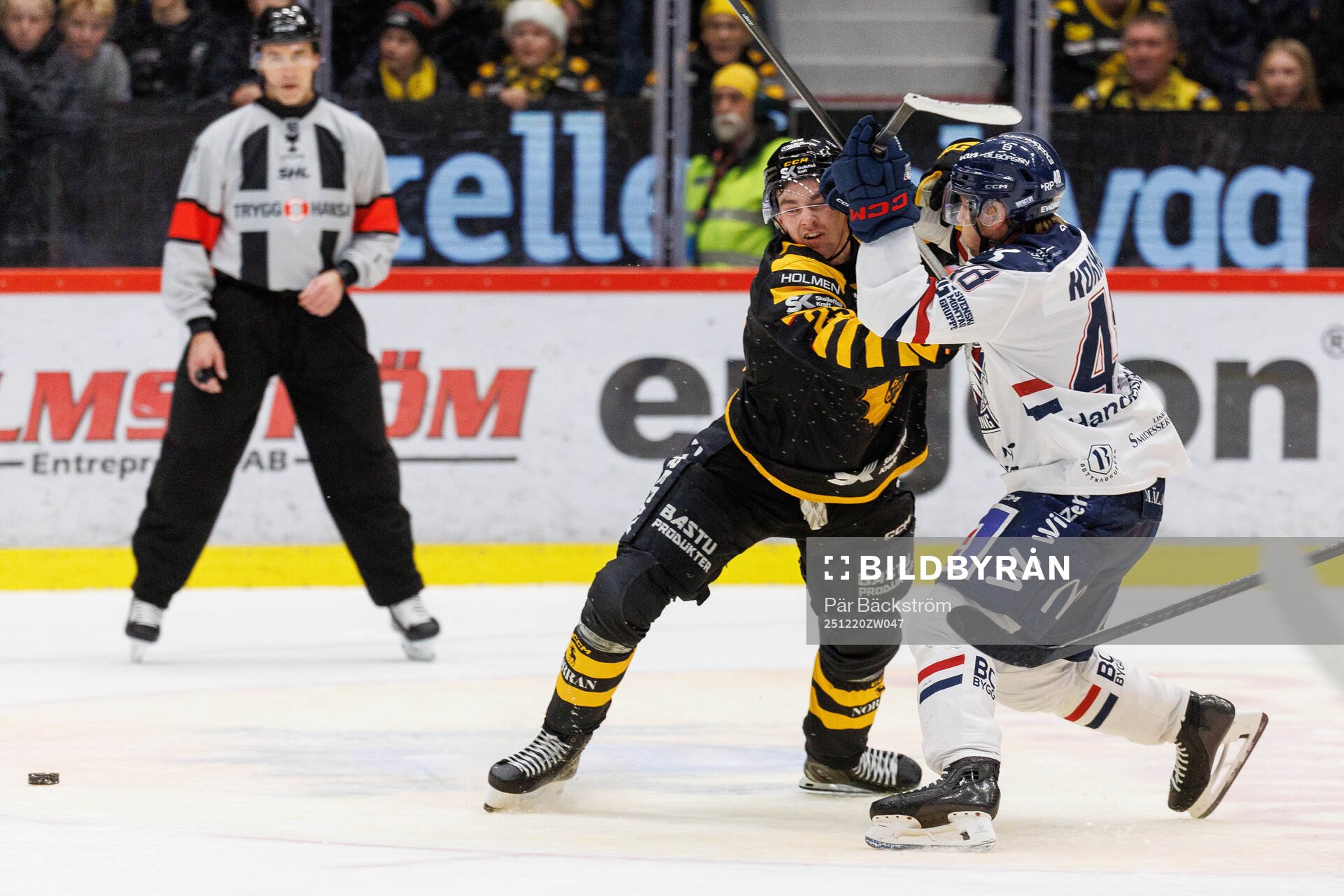 Skellefteås Pontus Johansson  och Linköpings Mikko