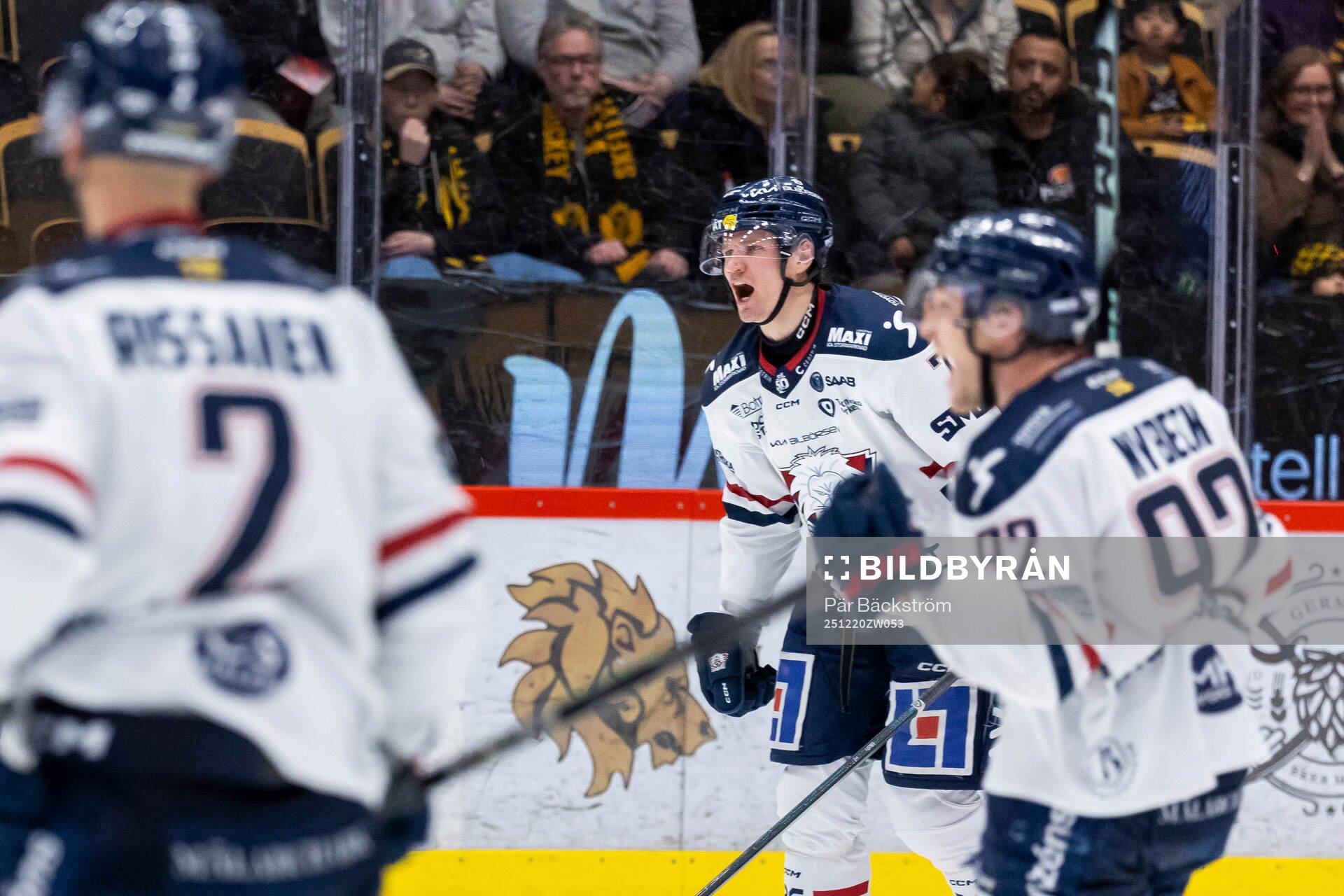 Linköpings Eskild Bakke Olsen jublar