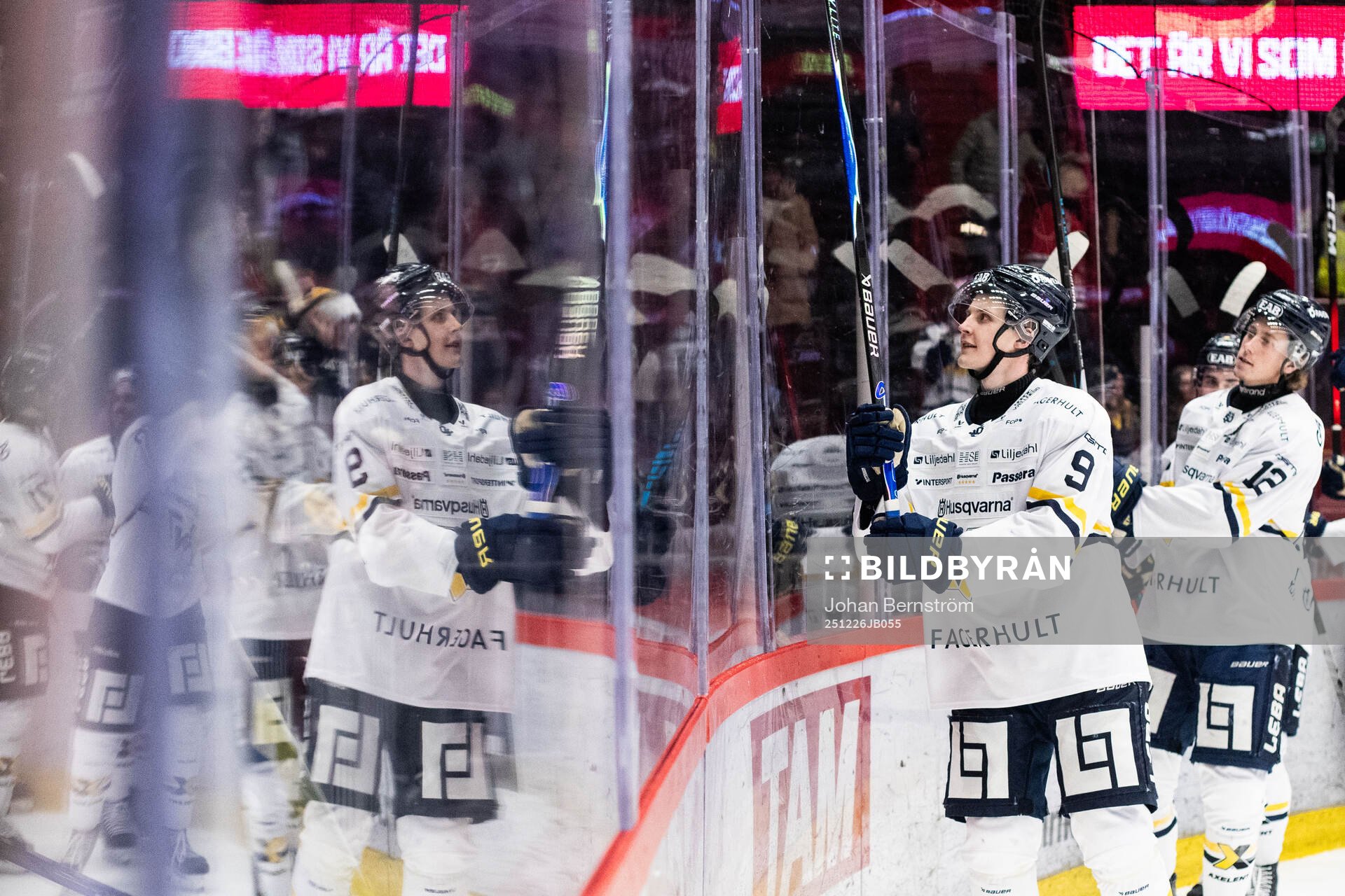 HV71s Hugo Pettersson jublar