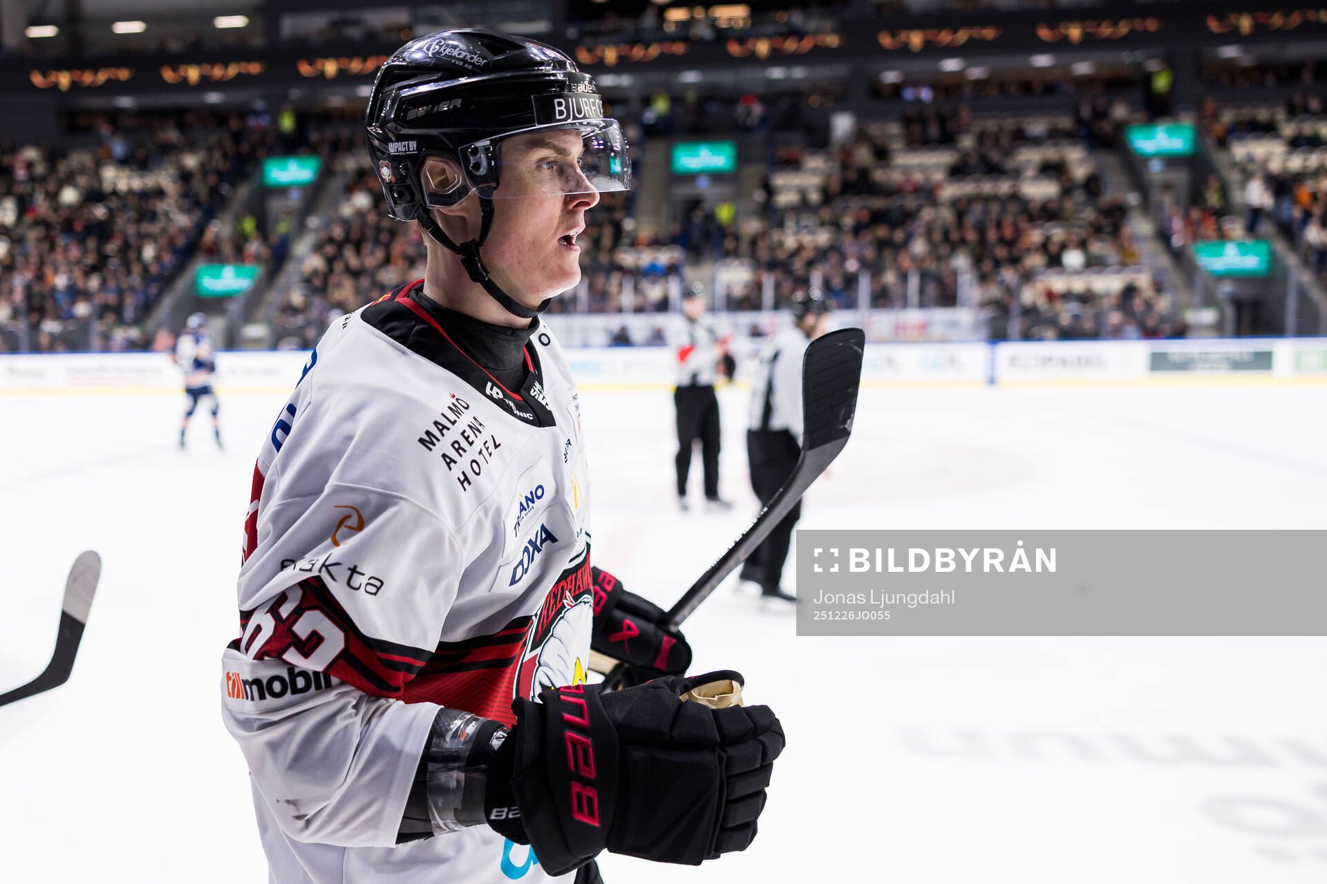 Malmö Redhawks Fredrik Händemark jublar