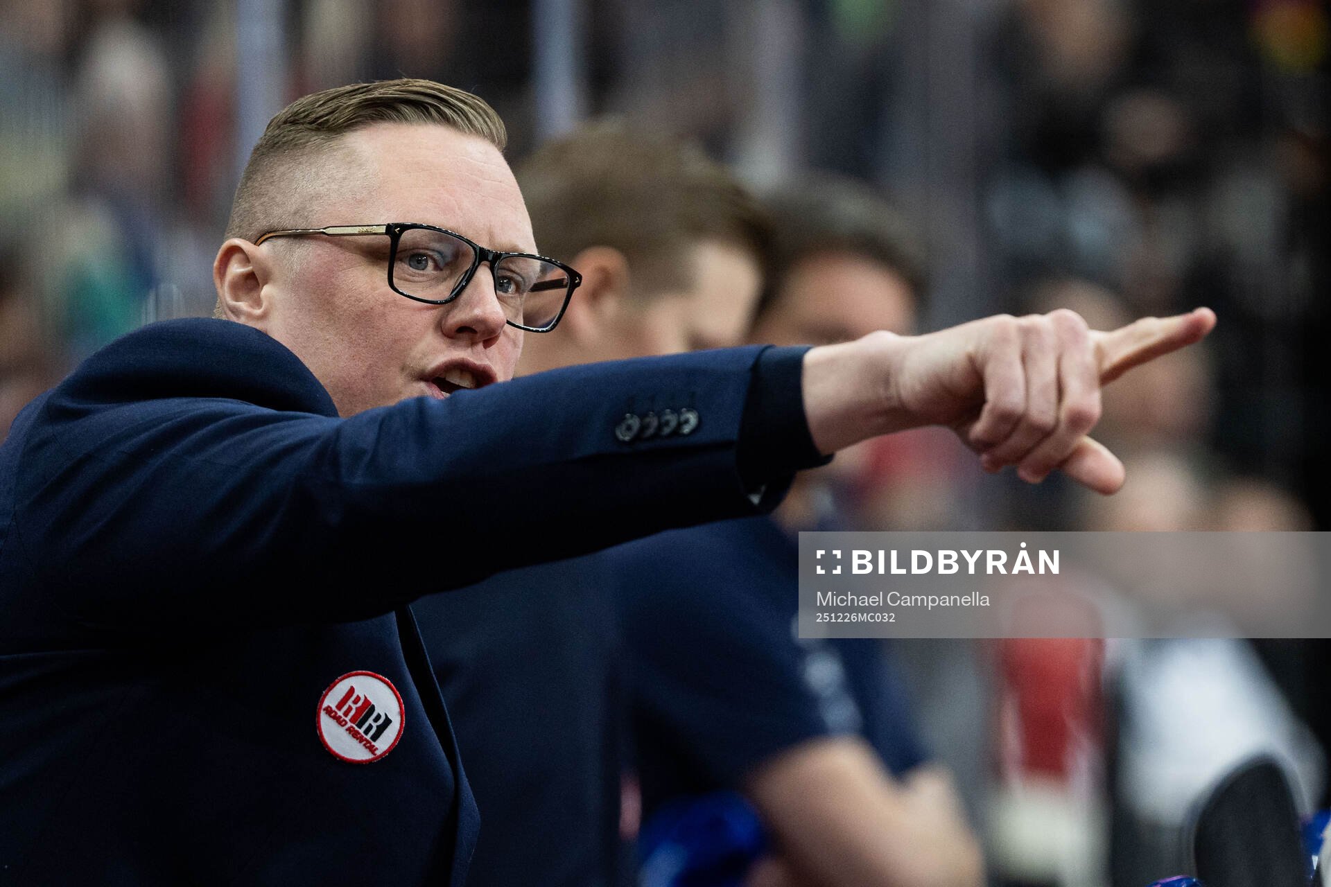 Djurgårdens tränare Robert Kimby