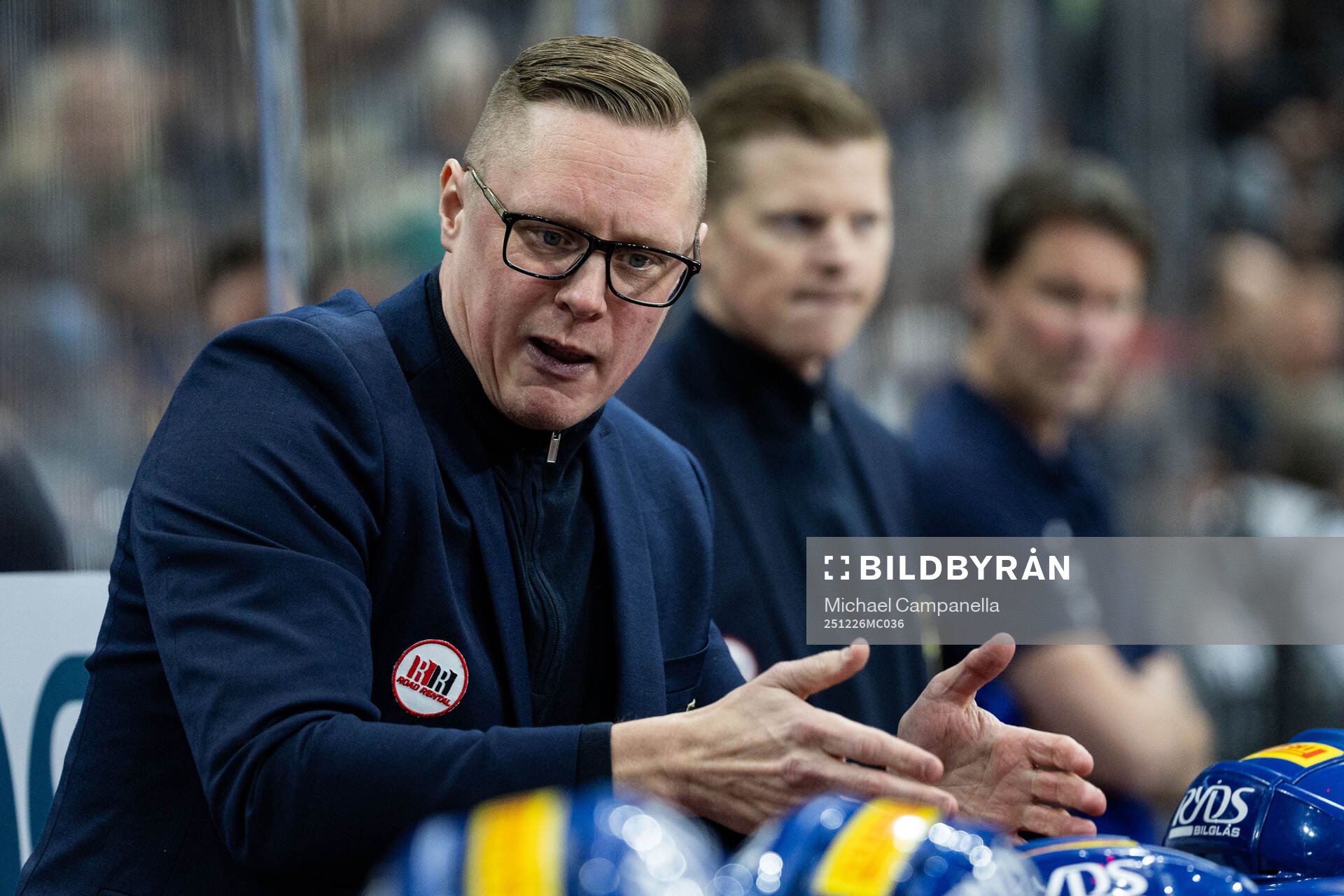 Djurgårdens tränare Robert Kimby