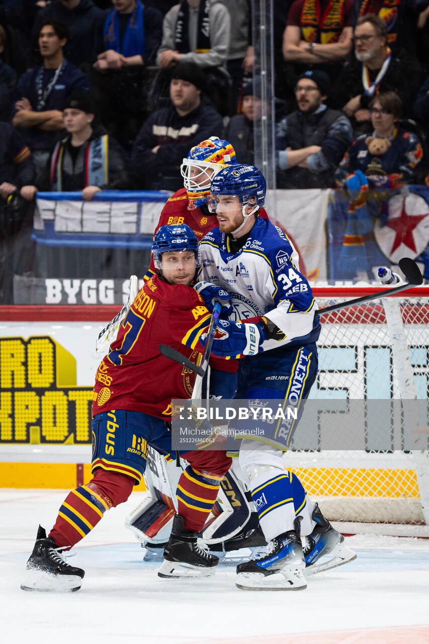 Djurgårdens Joseph Snively och Leksands Peter Cehlarik