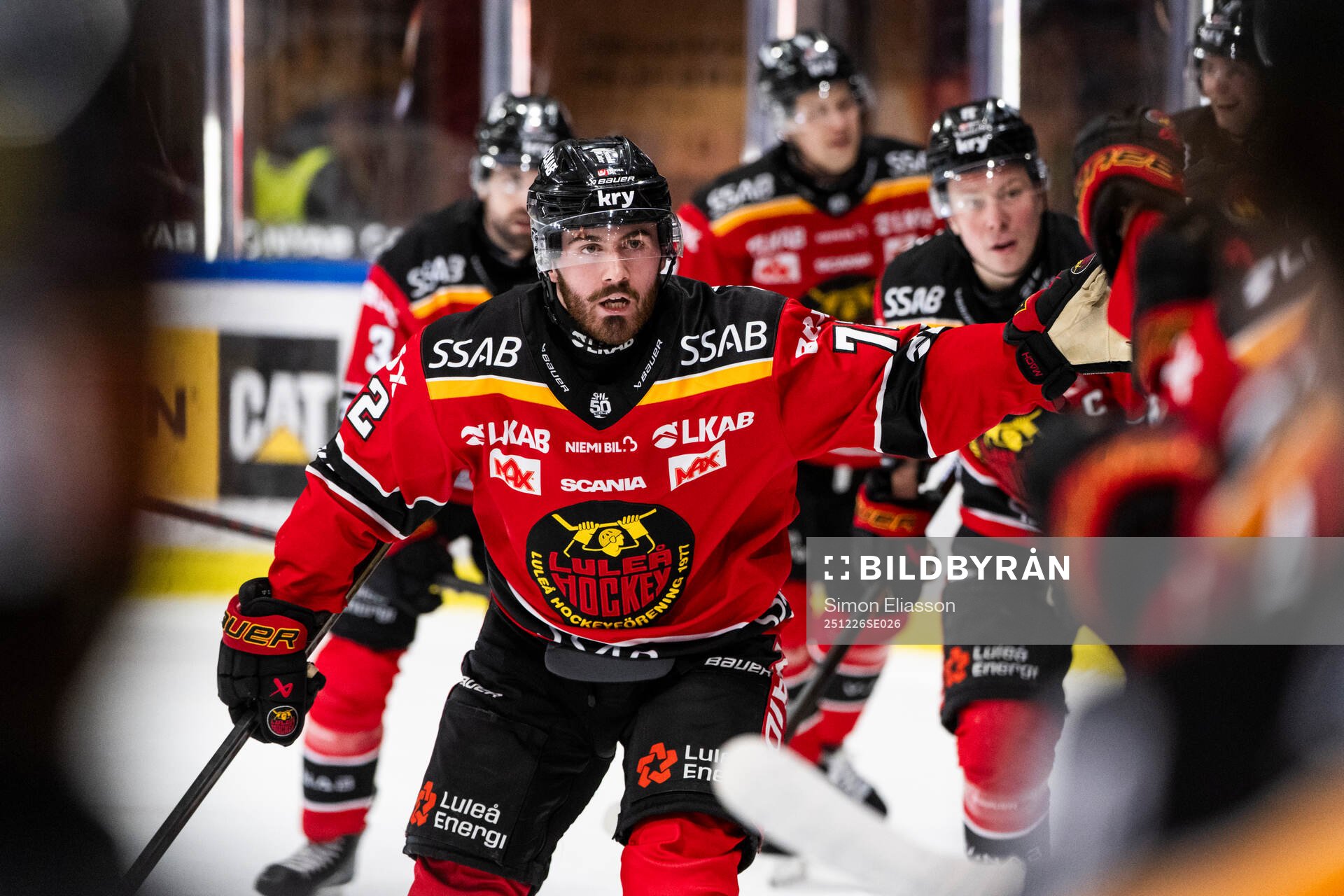 Luleås Ben Tardif jublar
