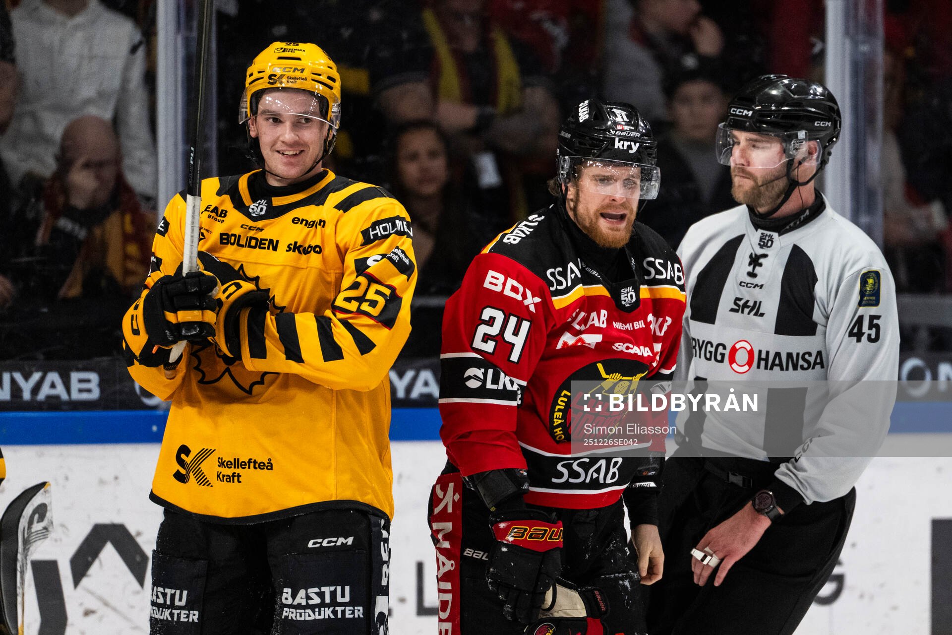 Skellefteås Pontus Johansson och Luleås Brendan Shinnimin