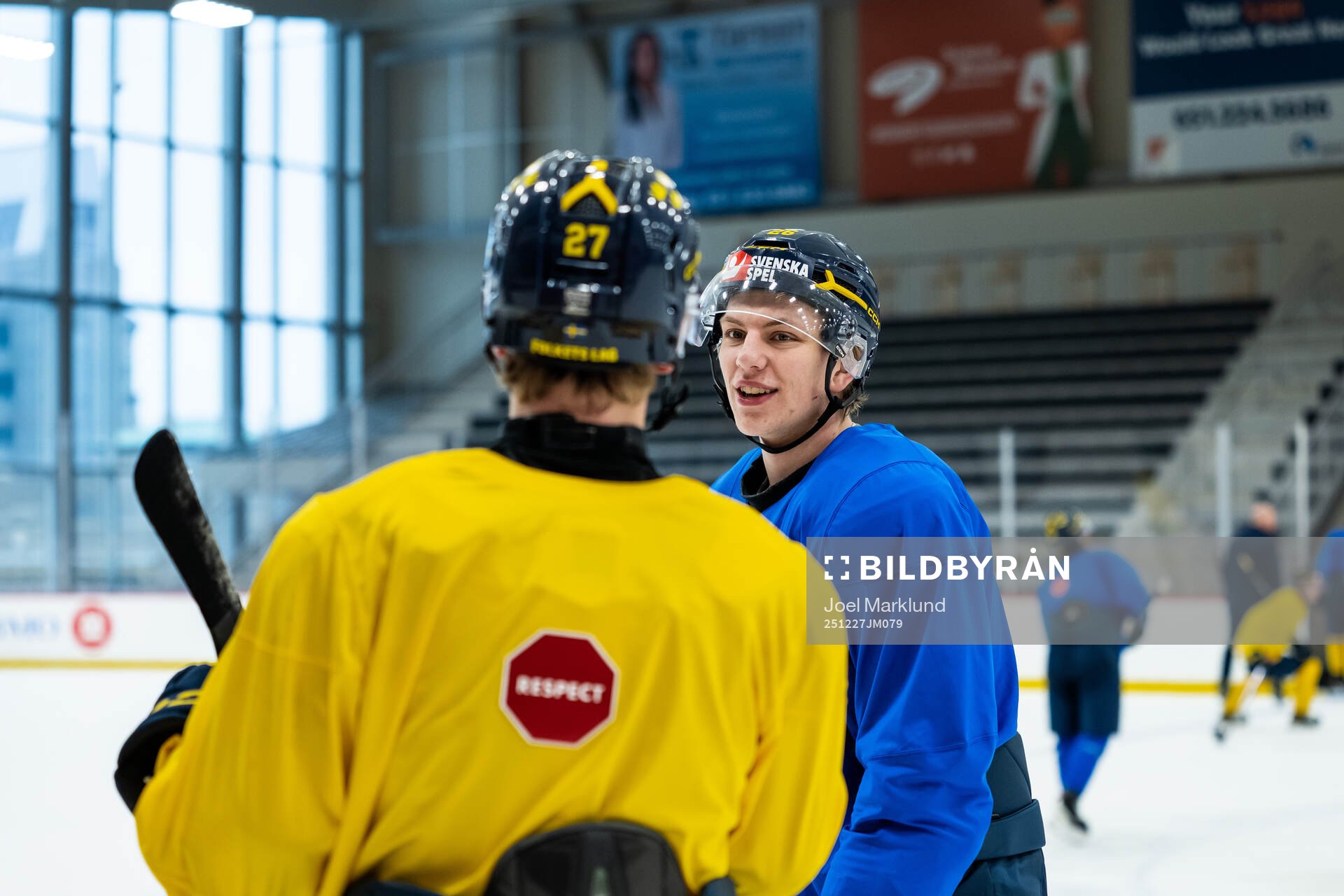 Jack Berglund of Sweden at a practice session