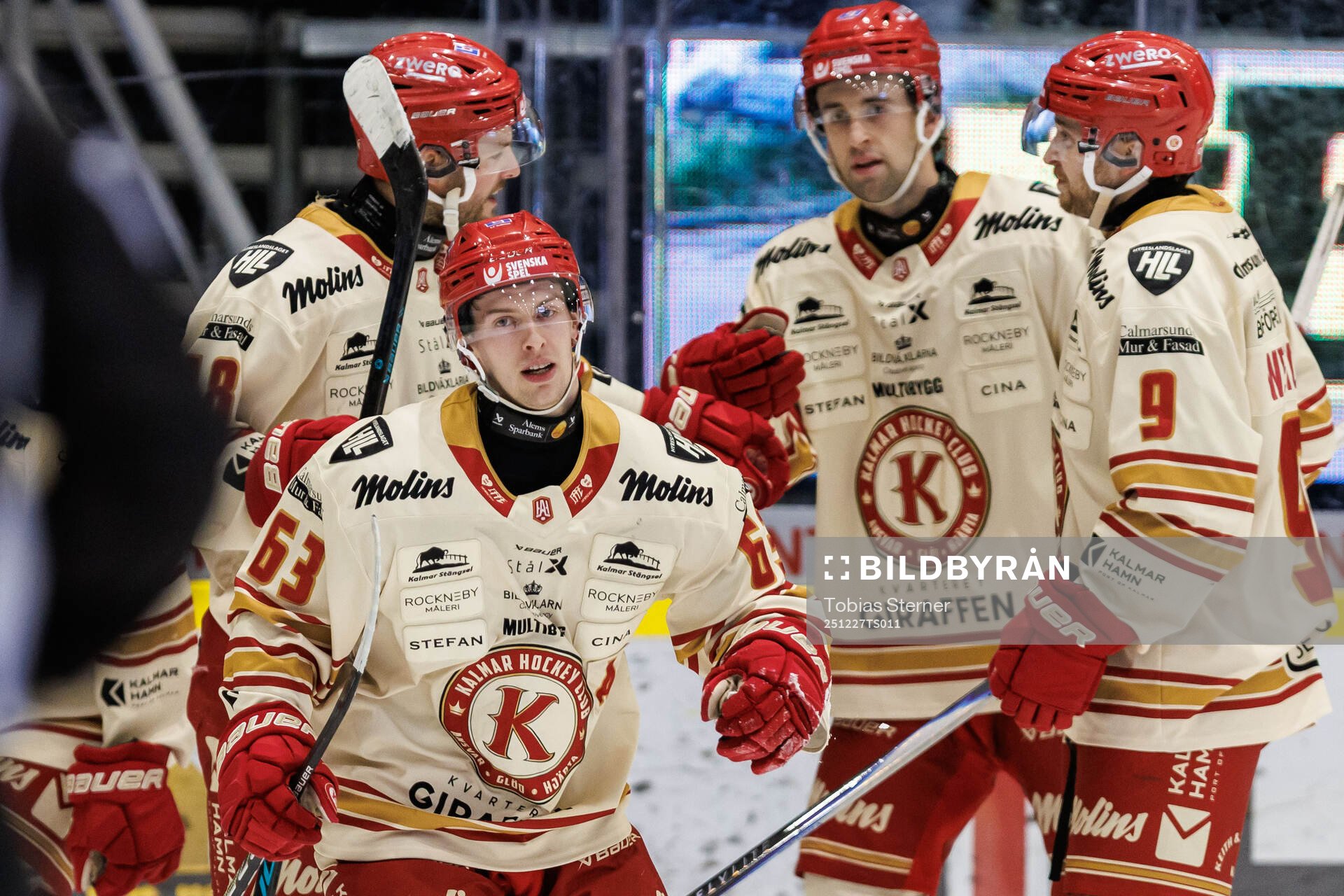 Kalmars Matt Fonteyne jublar