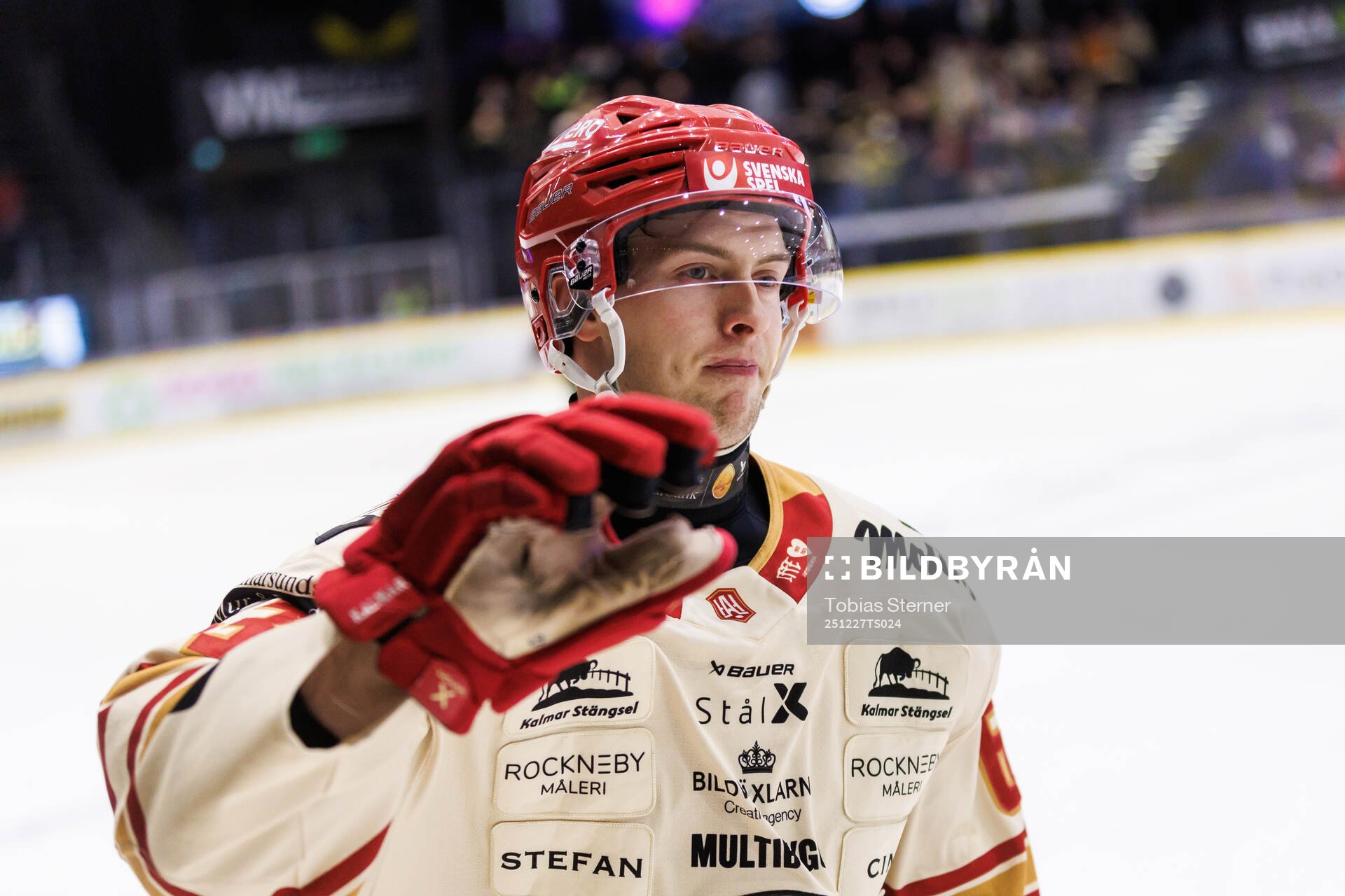 Kalmars Matt Fonteyne jublar